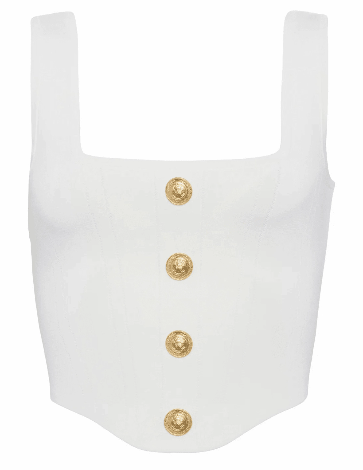 L'Agence Saga Square Neck Bustier Top Weekend Wear