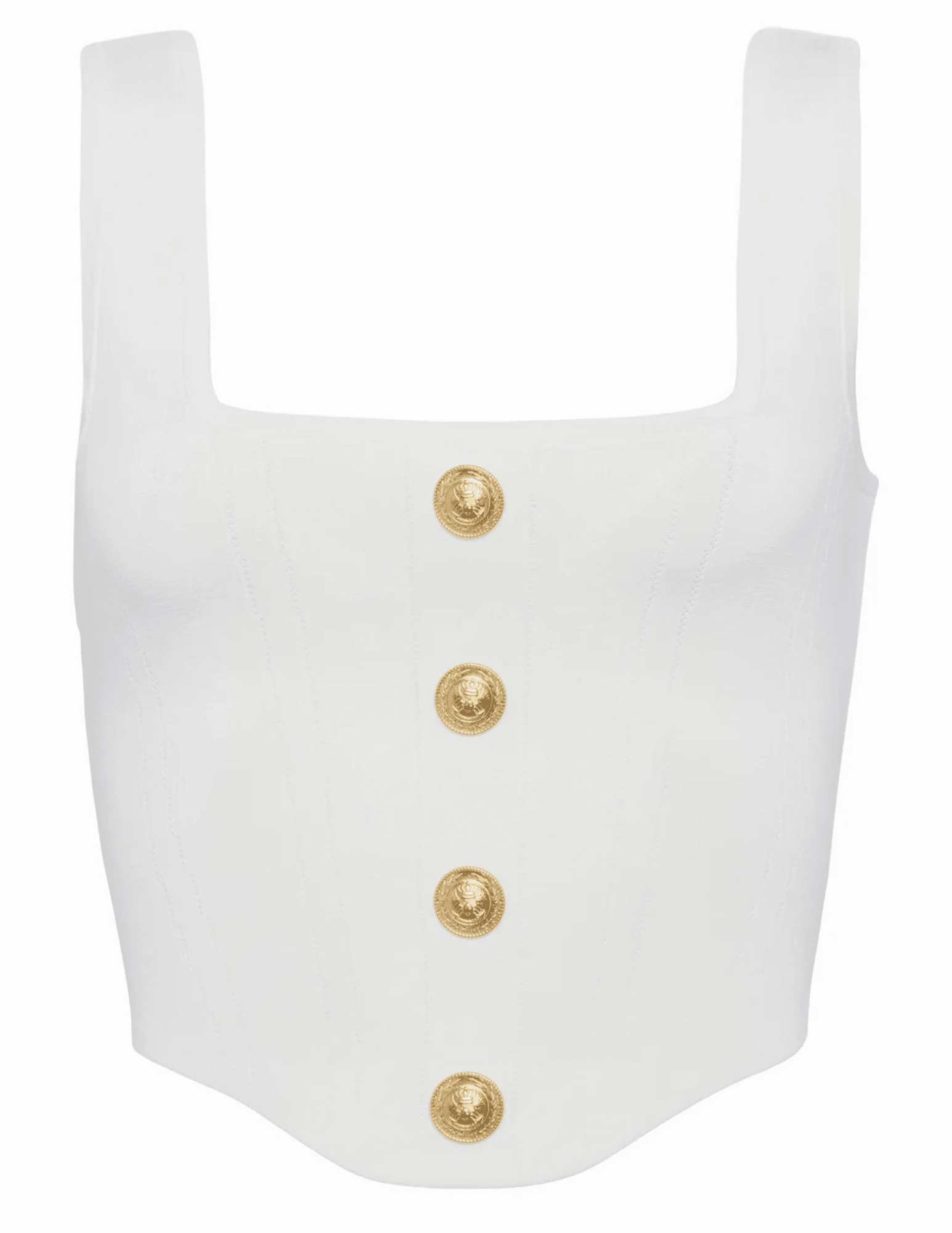 NonFade Dye UV Protection L'Agence Saga Square Neck Bustier Top