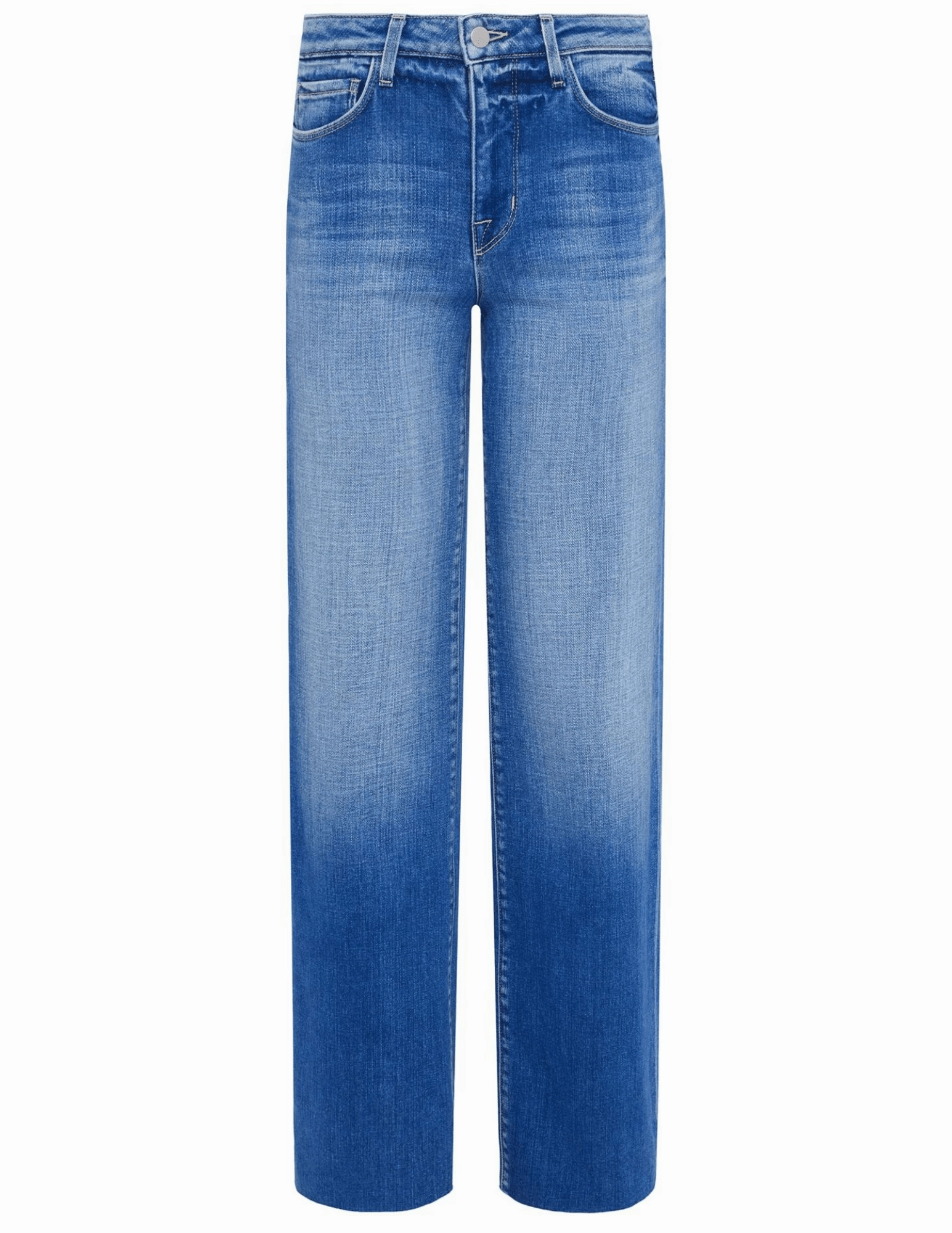 Clean Shape Textured Family Style Autumn Days L??AGENCE Scottie High Rise Wide Leg Jeans In Hayward