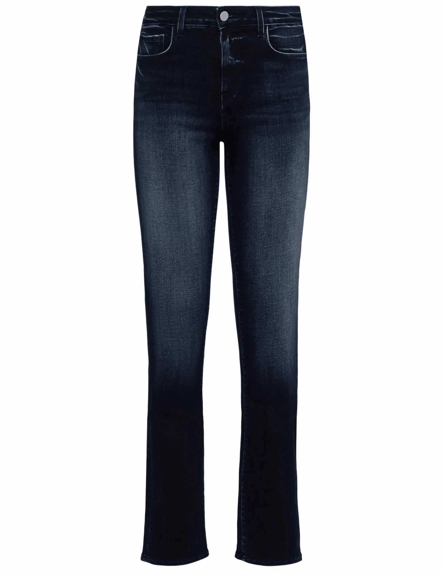 Transitional Style Simple and Cozy L??AGENCE Selma High Rise Baby Boot-Cut Jeans In Nightingale