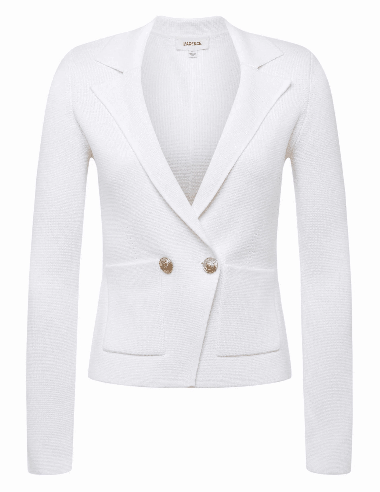 L'Agence Sofia Knit Blazer VentilatedPanels