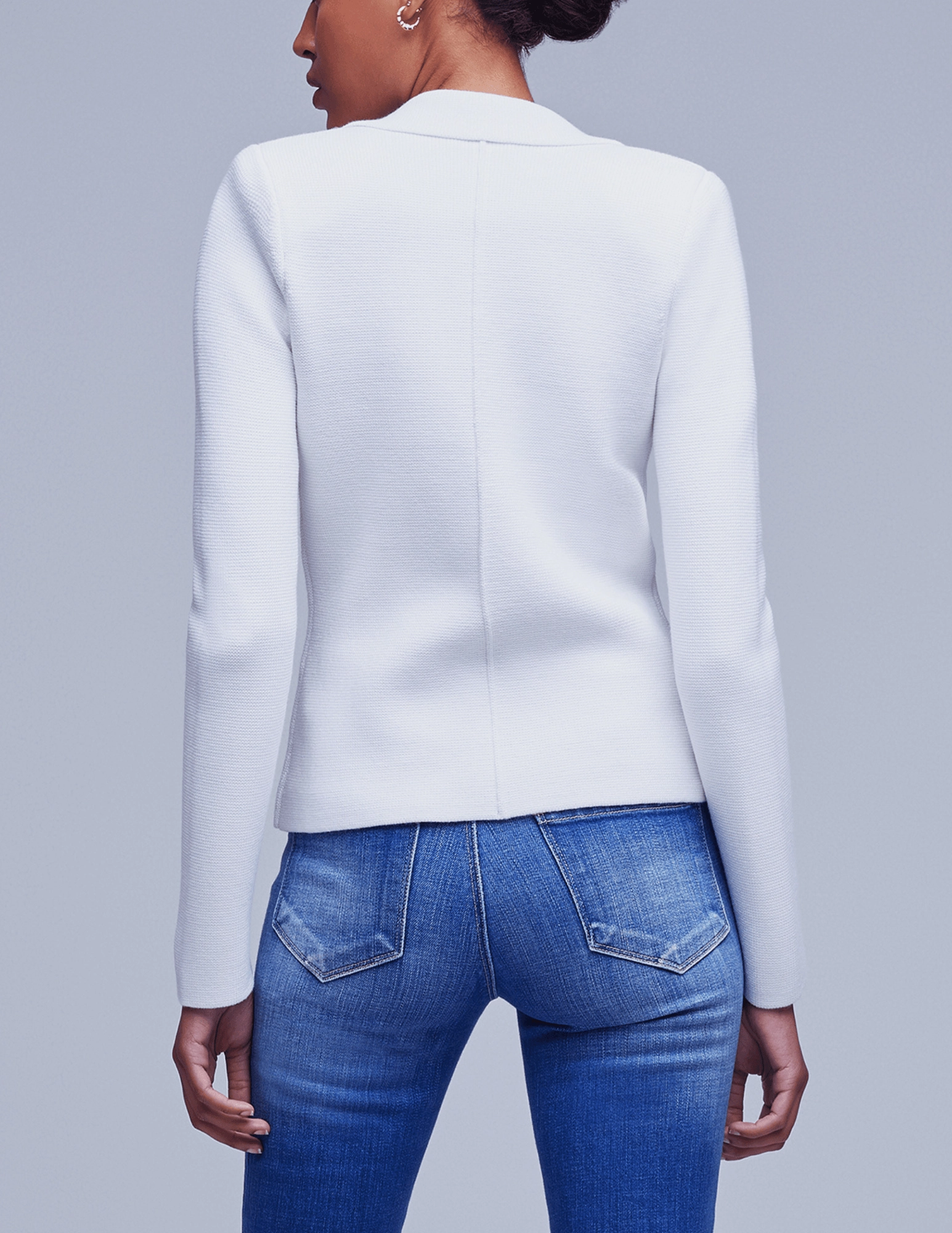 L'Agence Sofia Knit Blazer Versatile Fit