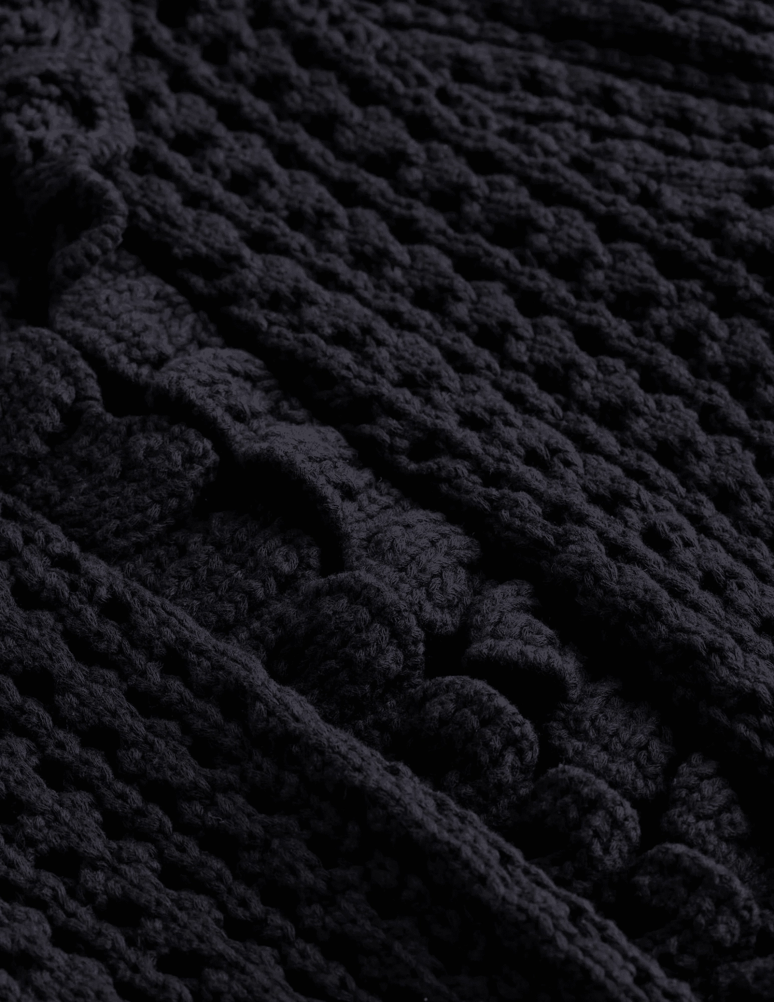 L'Agence Solaris Crochet Cardigan Essential Wardrobe