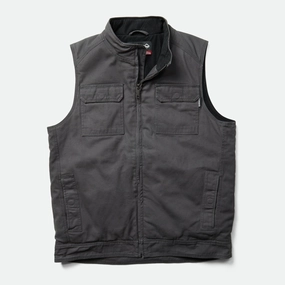 Travel Street Style Belted Waist Wolverine Mens Granite 100% Cotton Lockhart Vest