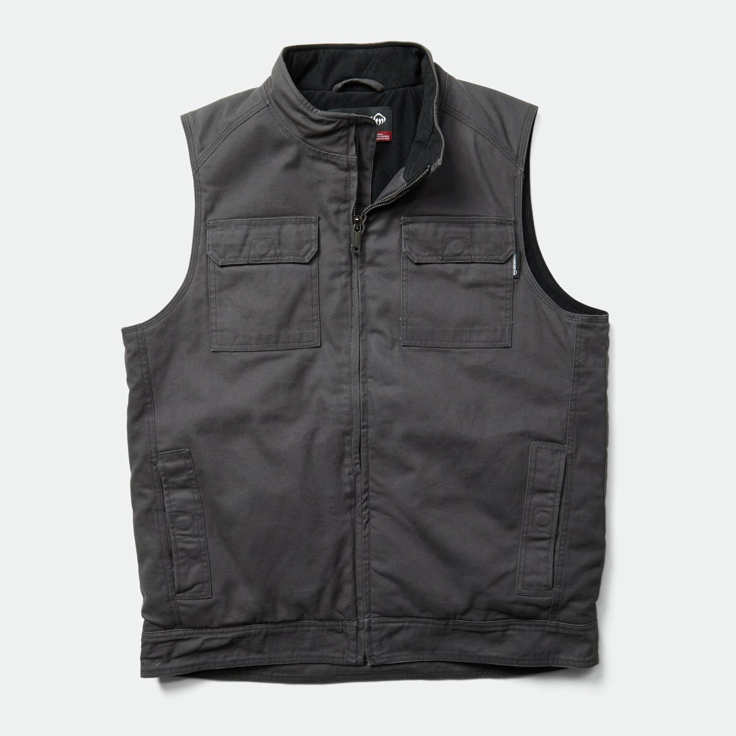 Travel Street Style Belted Waist Wolverine Mens Granite 100% Cotton Lockhart Vest
