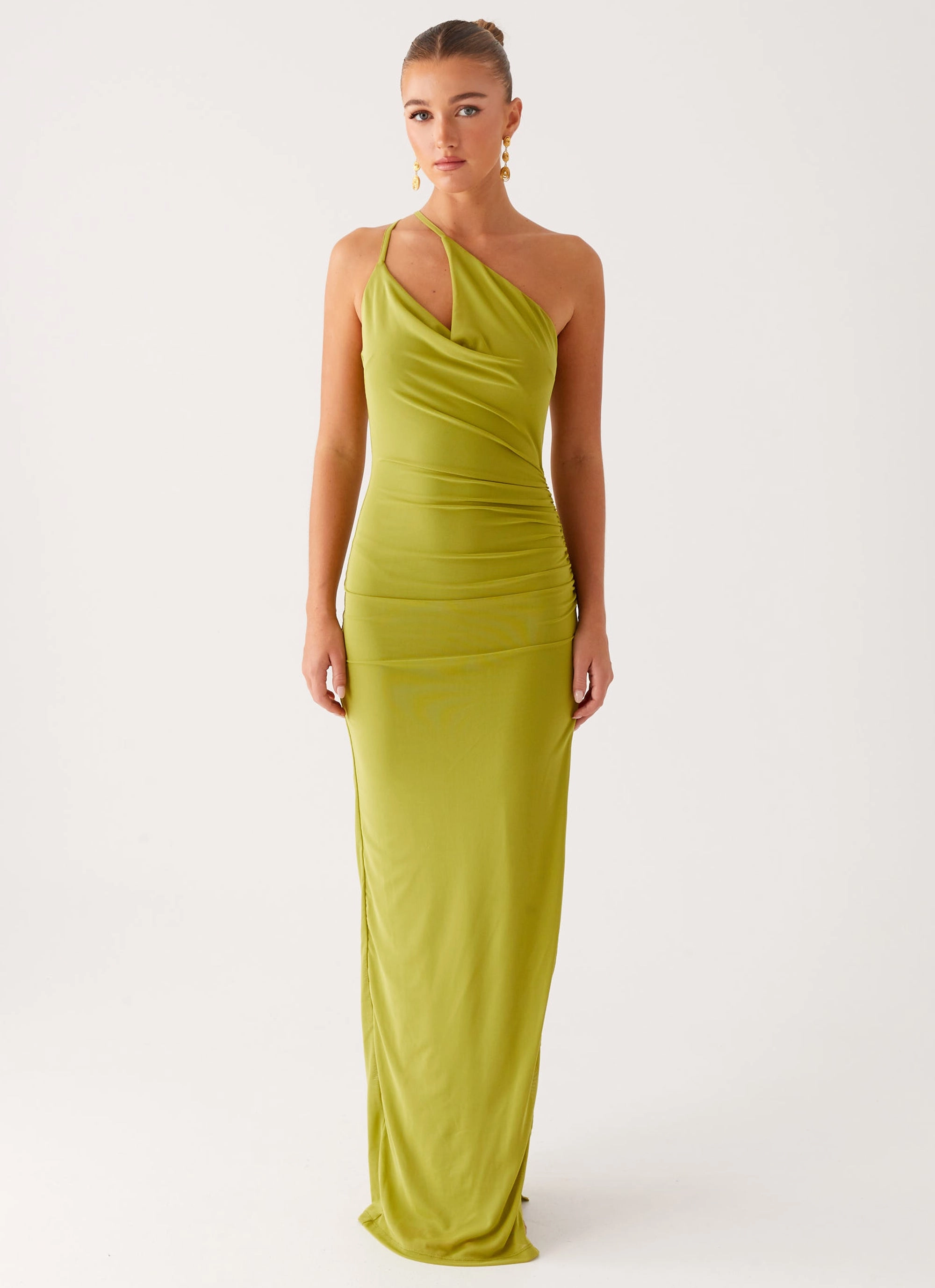 Lamara Maxi Dress - Green Resort Outfit Dreamy Simplicity