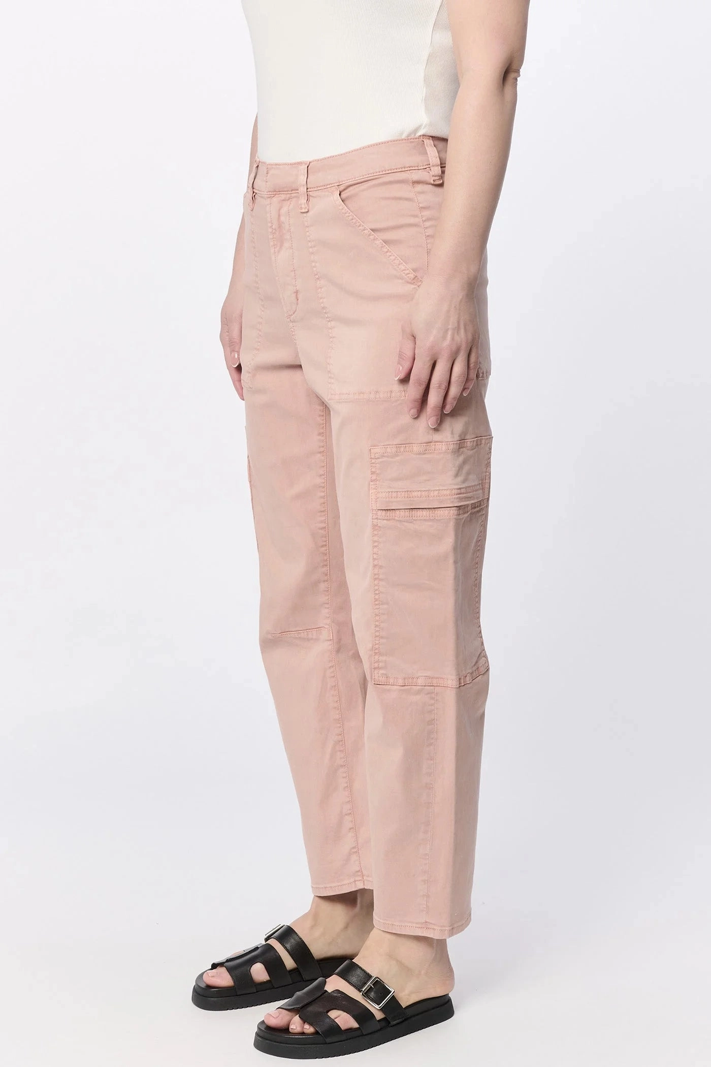 Lasso High Rise Cropped Pants - Tuscany Sporty Comfort
