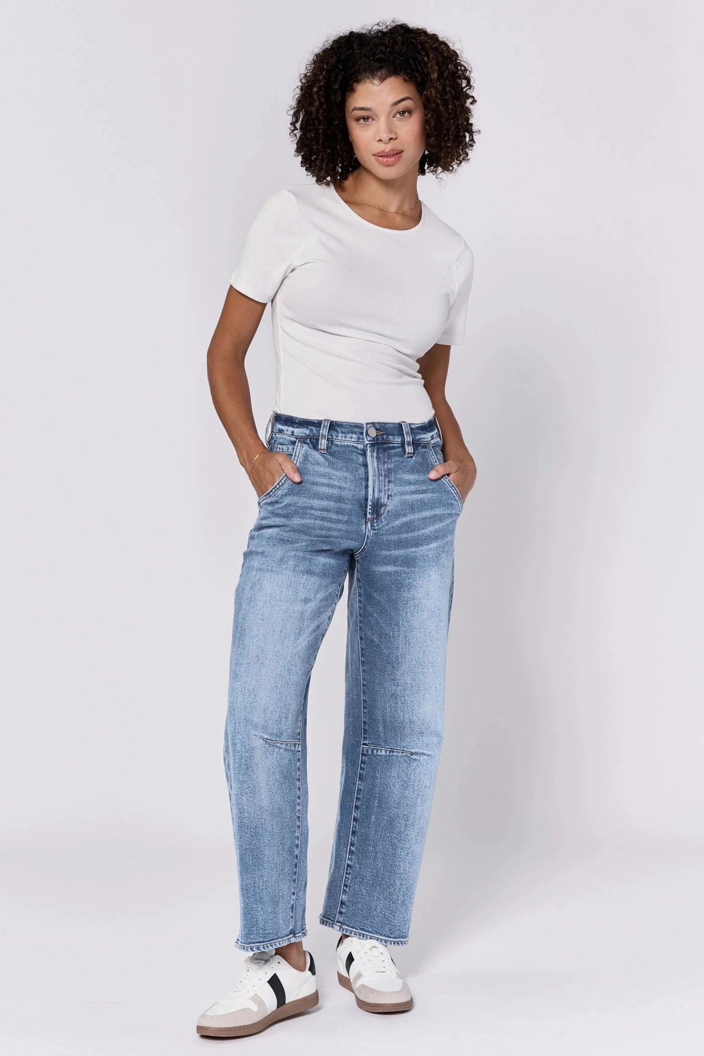 Lasso High Rise Cropped Pants - Western Hue Detachable belt