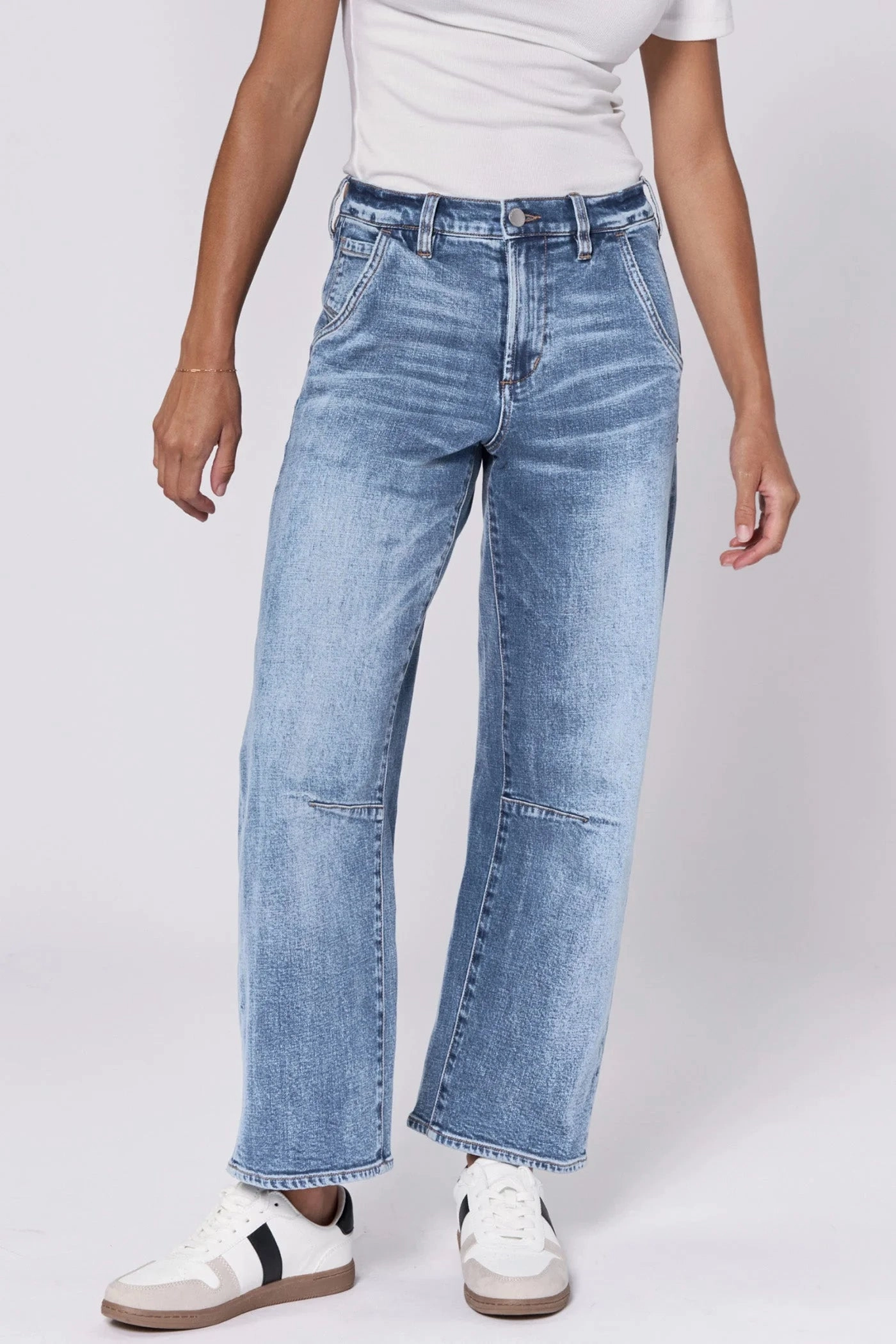 Lasso High Rise Cropped Pants - Western Hue Hidden Ventilation Zones