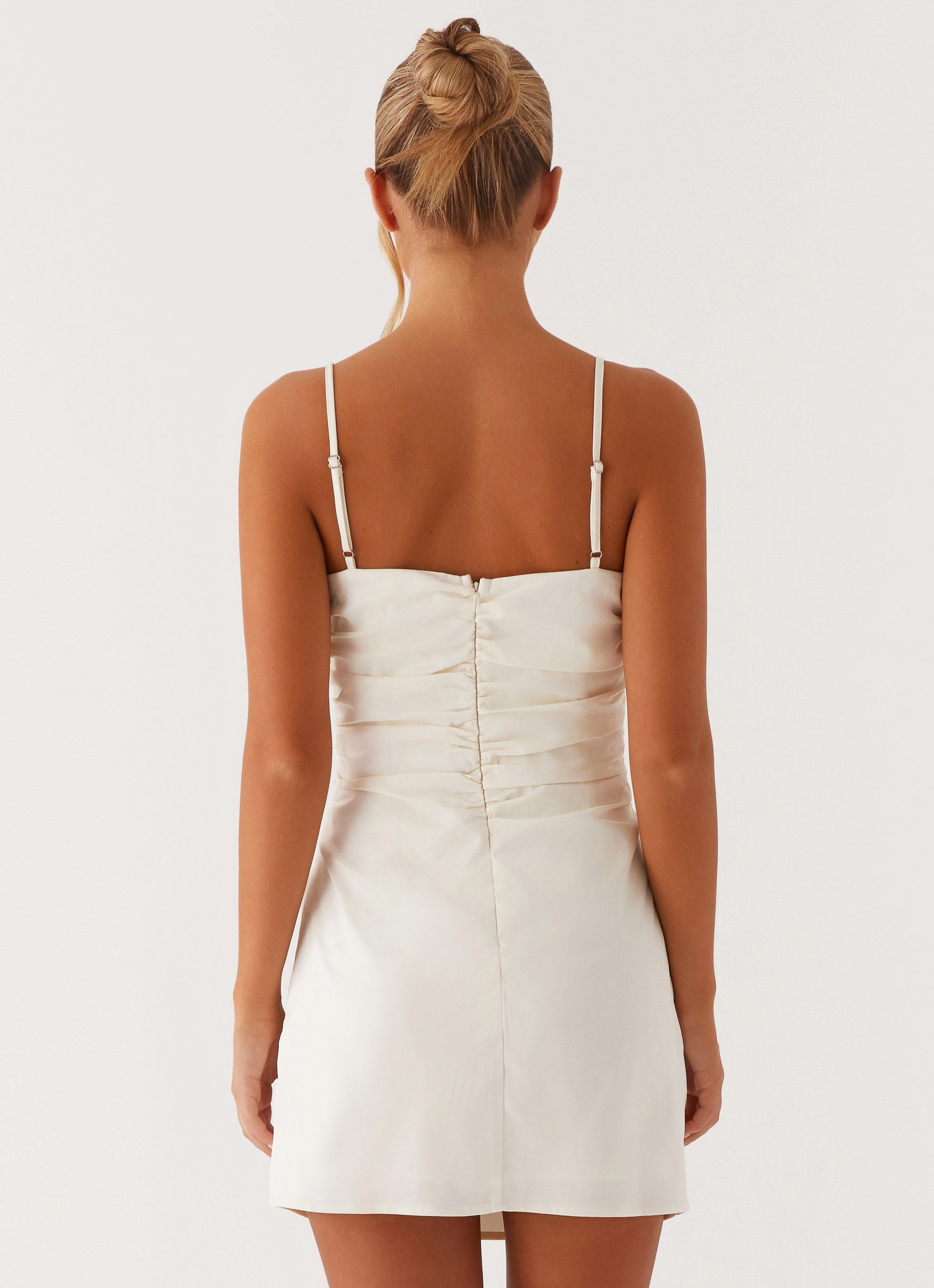 Style Vibes Bohemian style Last Summer Mini Dress - Ivory