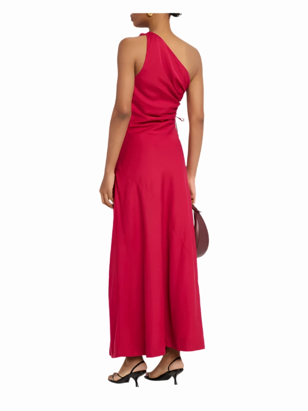 Comfortable outdoor wear Comfy Look Laureles Maxi Dress in Raspberry