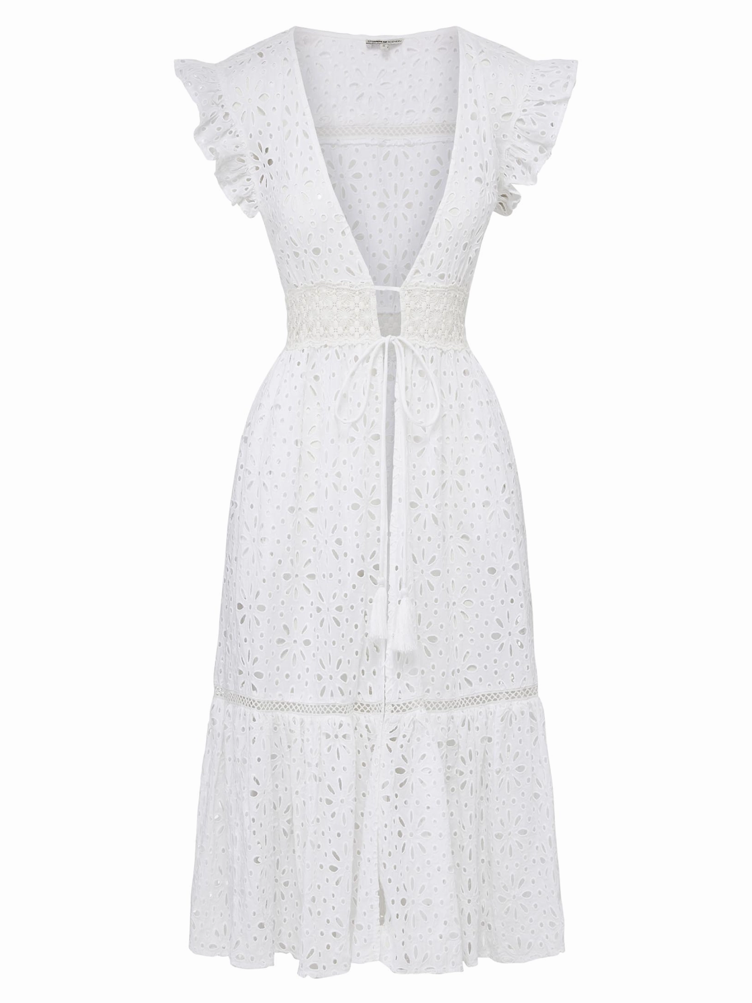 Lauren Coverup Dress Seaside Eyelet Fresh White One Piece Look Chill Style