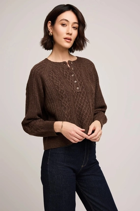 Aspen Cardigan - Heather Chocolate Fashion Layers