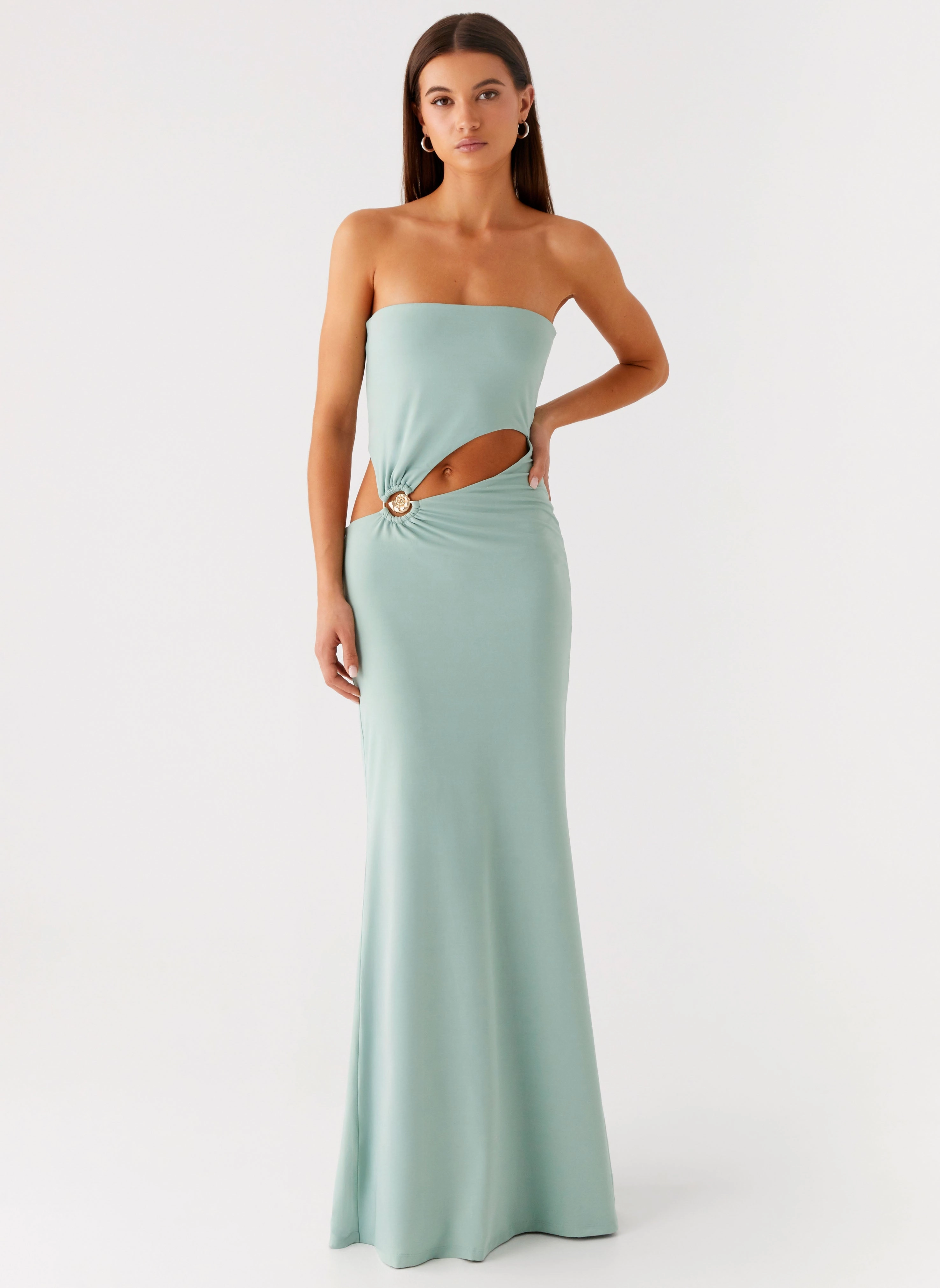 Cool Touch Laurella Maxi Dress - Sage