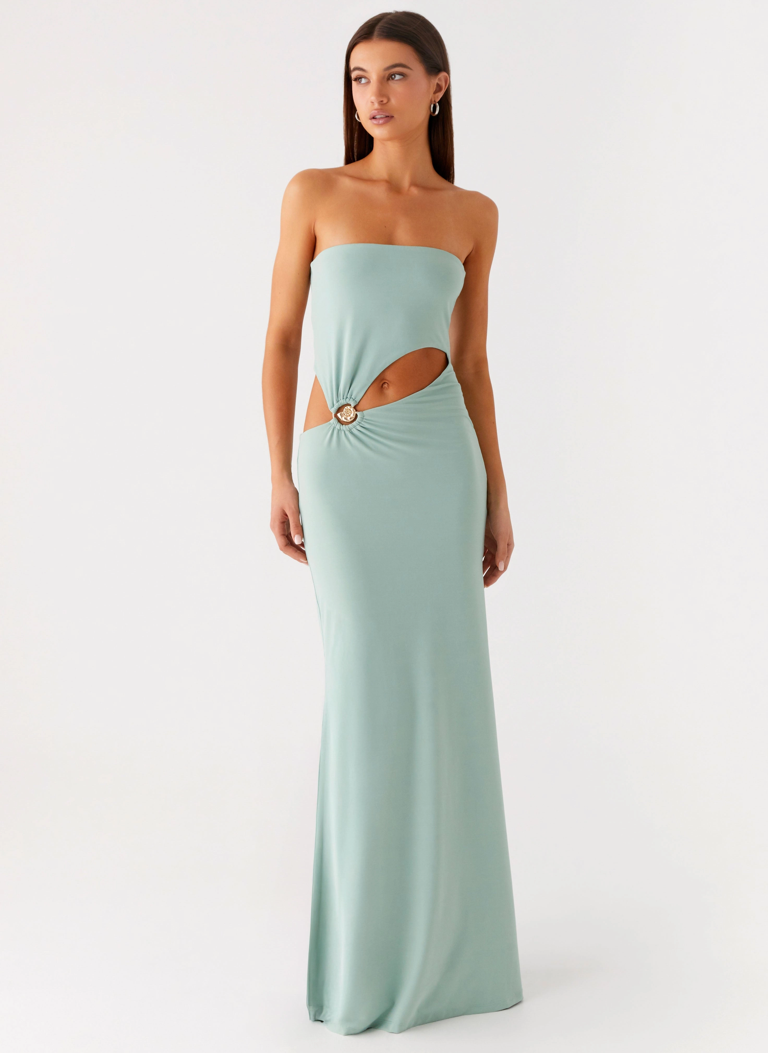 Laurella Maxi Dress - Sage Simple Form