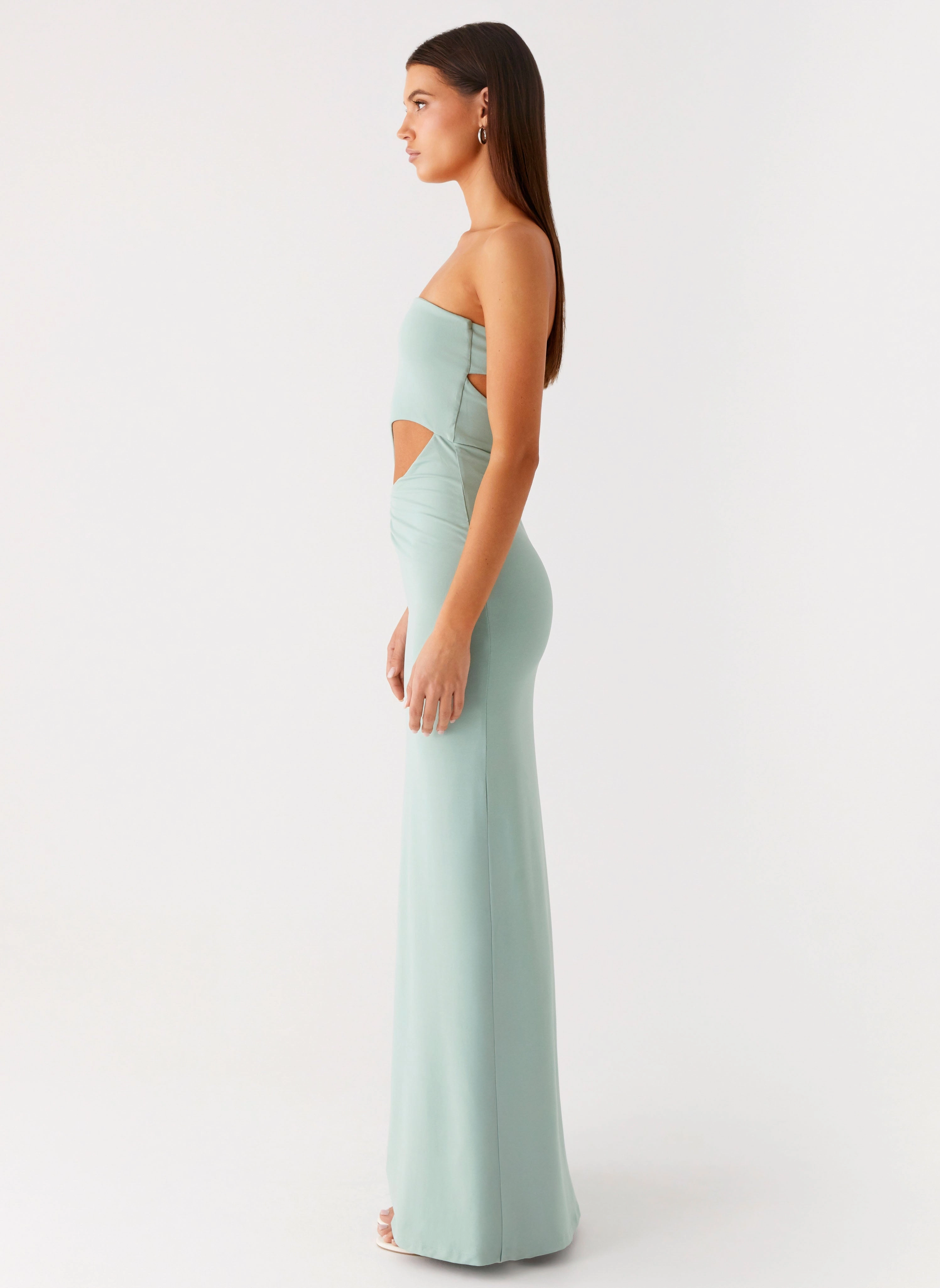 Laurella Maxi Dress - Sage Premium Quality Calm Style