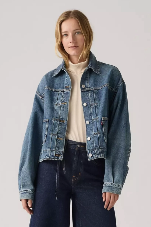 Levi's Balloon Sleeve Trucker Jacket UV protection coating