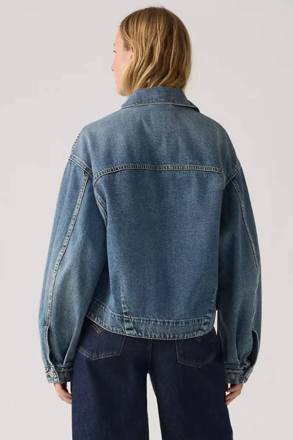 Levi's Balloon Sleeve Trucker Jacket Adjustable Cuffs