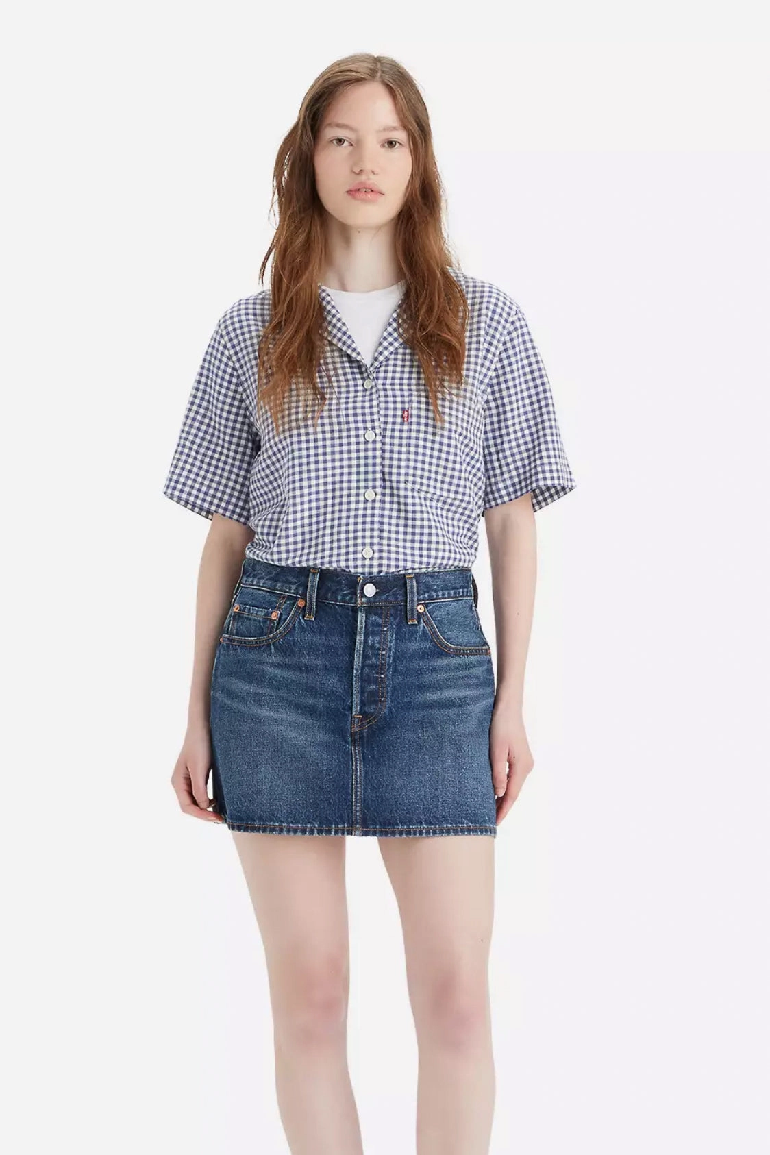 Levi's Icon Mini Denim Skirt - Lost Peace of Mind Comfort Layer