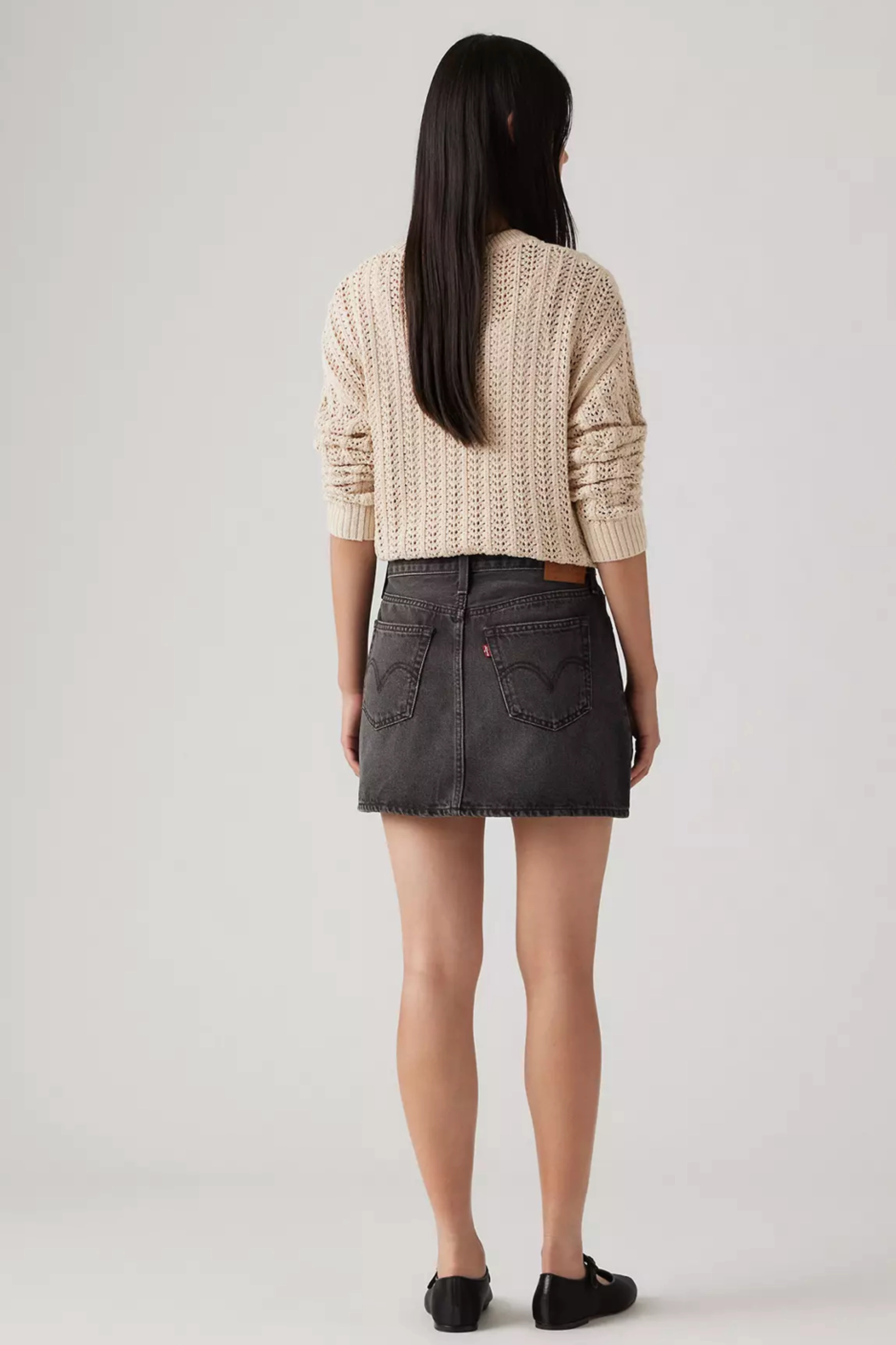 Eco Friendly Fabric Levi's Icon Mini Skirt - Dark Mirror