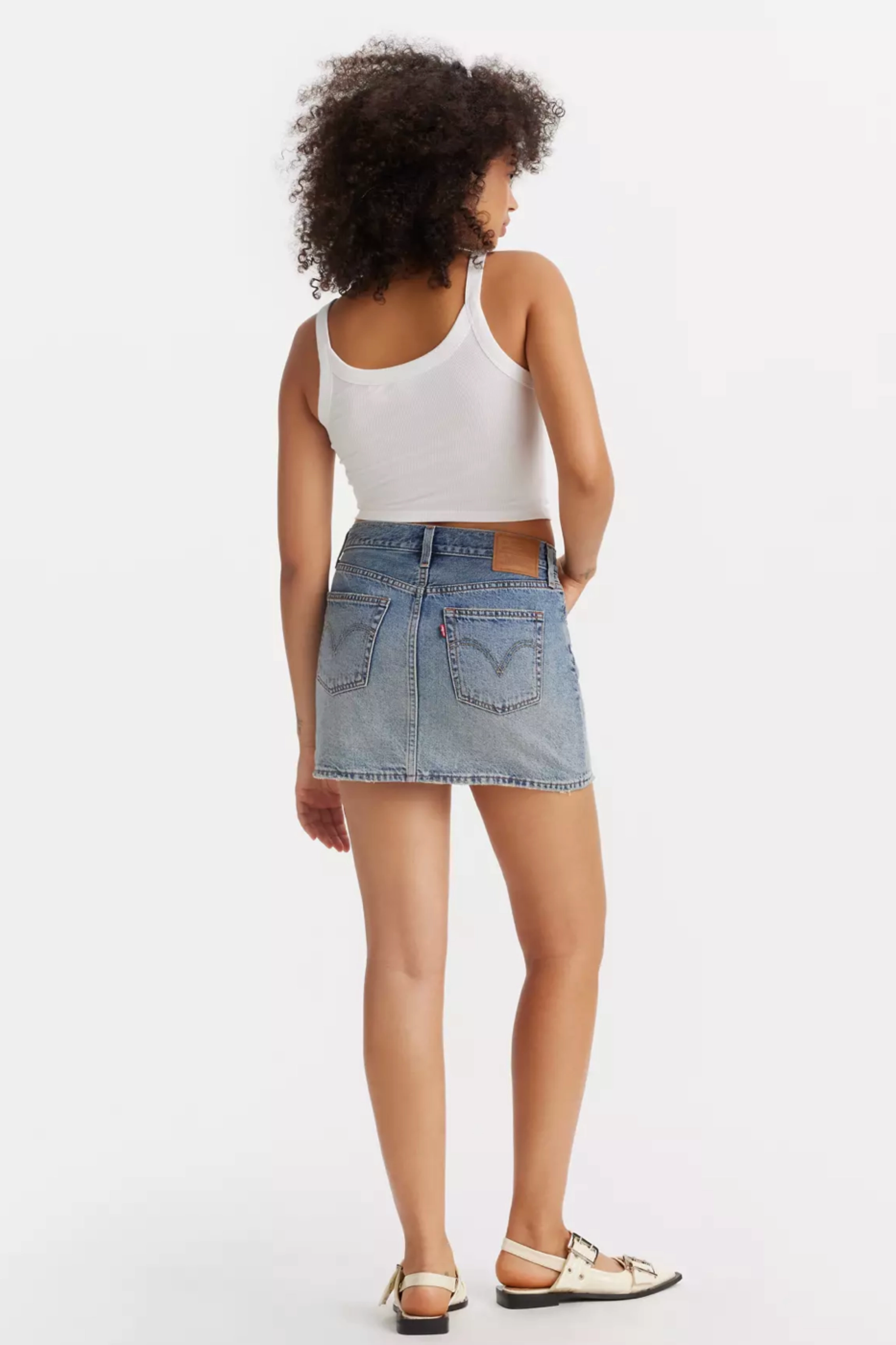 Levi's Icon Mini Skirt - Right Now Formal Tank simple design