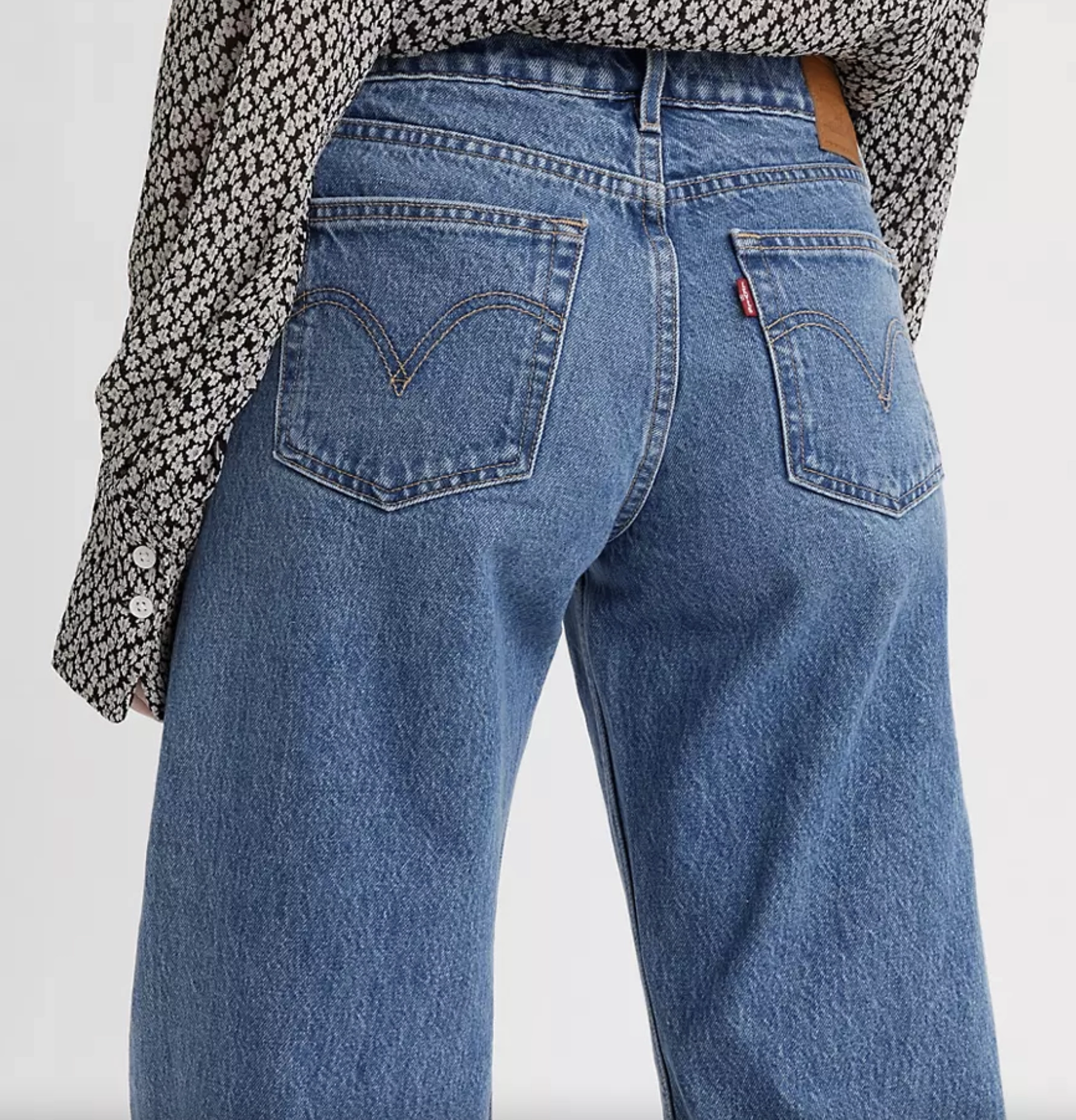 Abrasion Resistant Surface Levi's Low Loose Women's Jeans