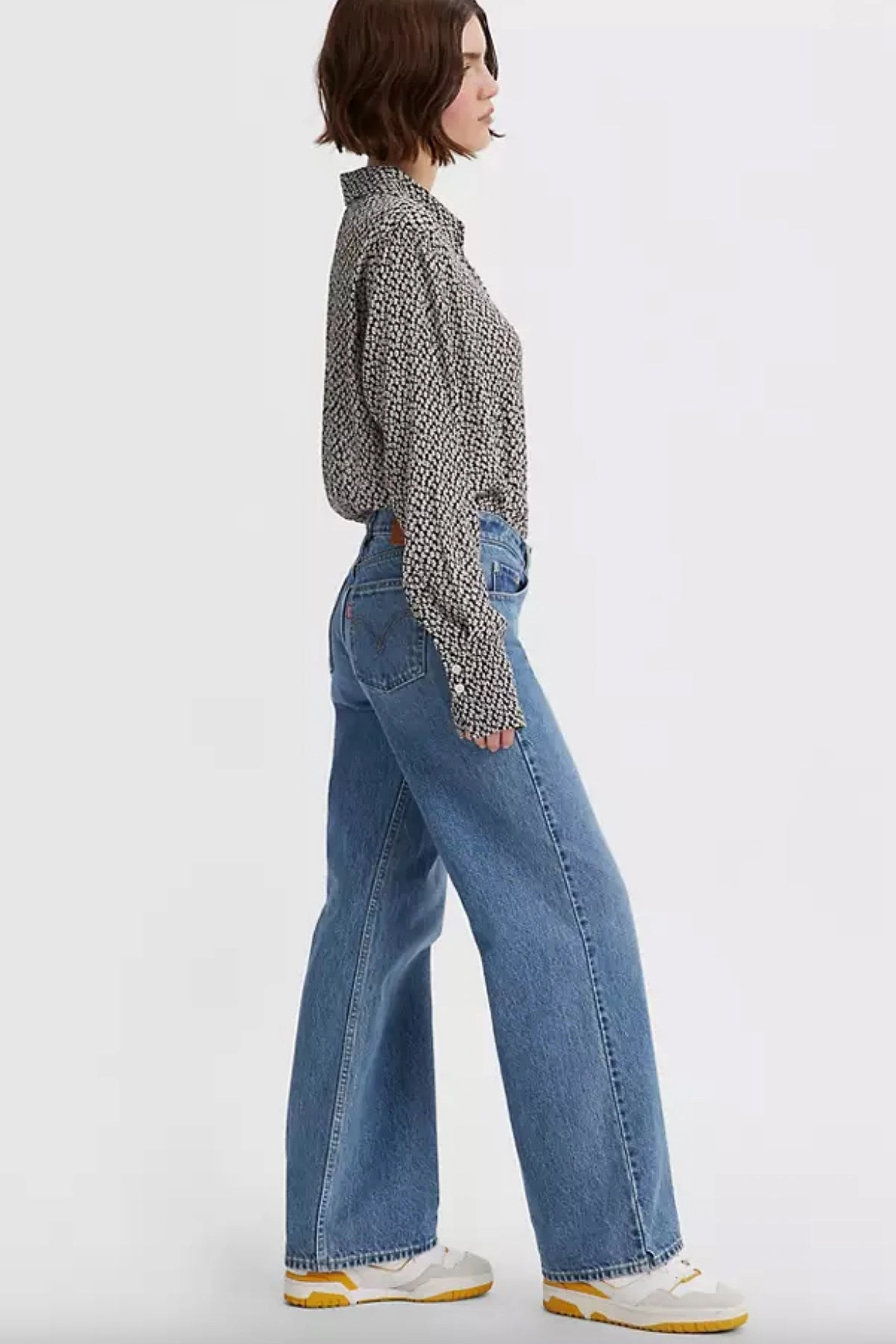 Levi's Low Loose Women's Jeans AdjustableCuffSystem Quick-Dry