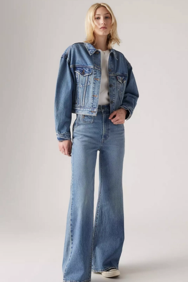 Core Cut Sleek Design Levi's Ribcage Bell Women's Jeans