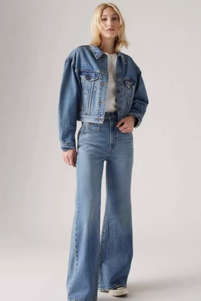 Recycled Polyester Levi's Ribcage Bell Women's Jeans
