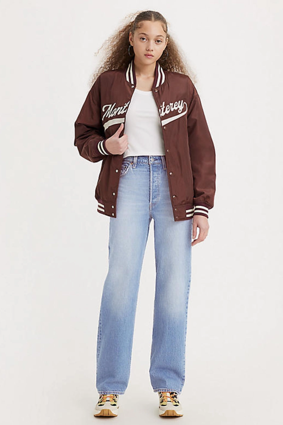 Bonded Seam Technology Levi's Ribcage Full Length Women's Jeans