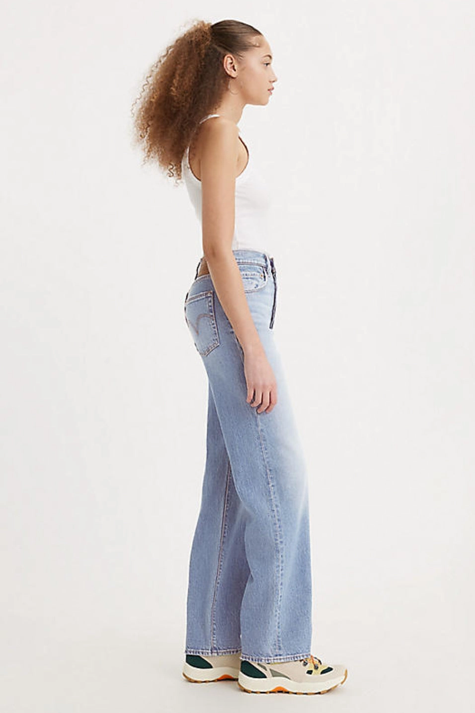 BlendMaterials Levi's Ribcage Full Length Women's Jeans