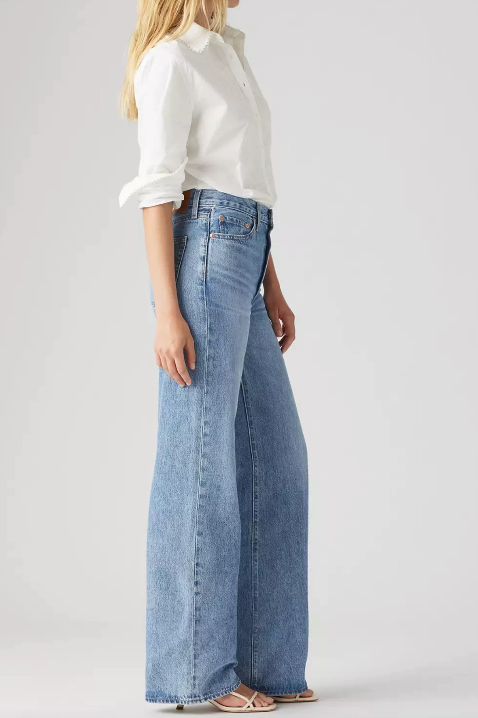 Active Design Wear Levi's Ribcage Wide Leg Jeans