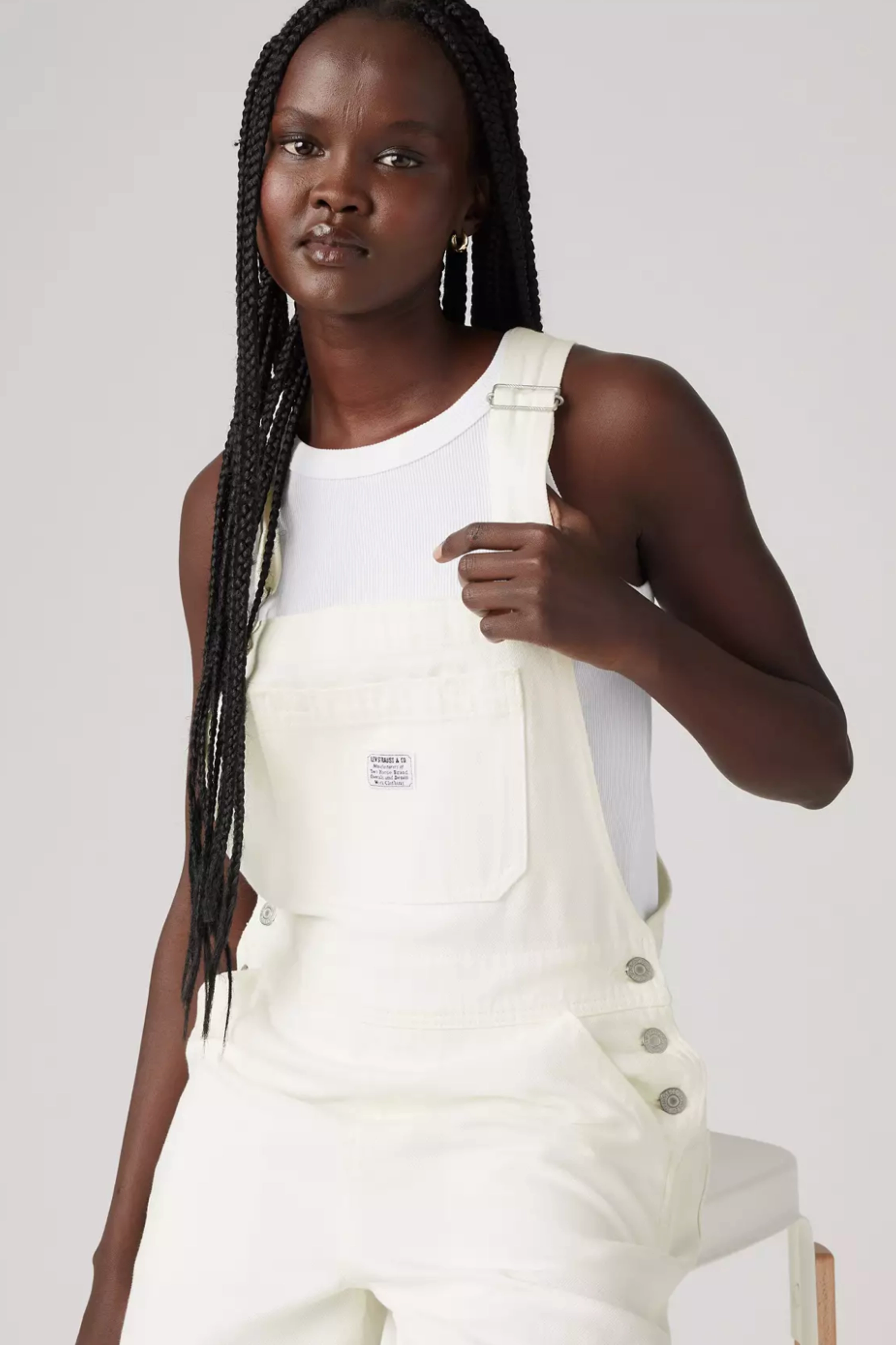 Levi's XL Denim Overalls - Truth Slip Soft and Stretchy