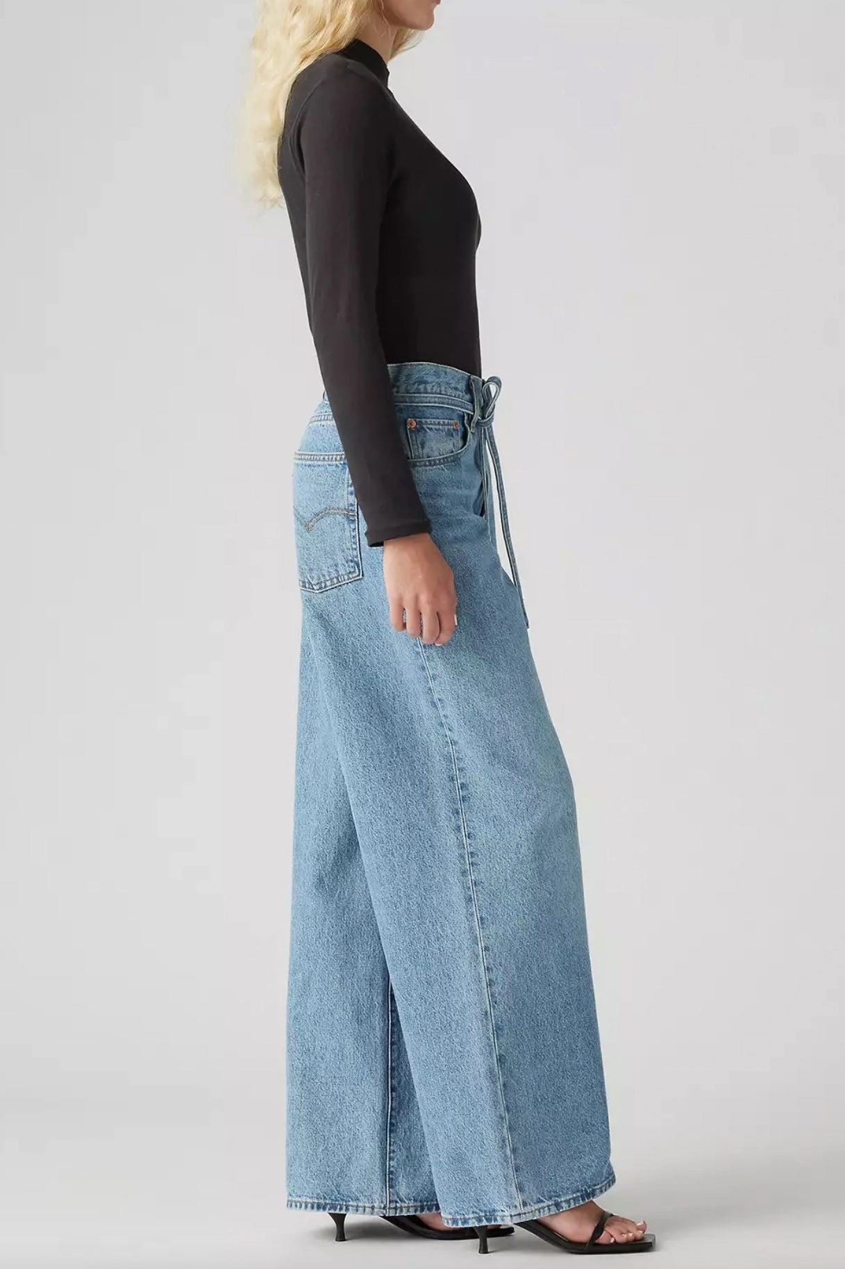 Levi's XL Straight Women's Jeans Premium Look Elastic Cuff