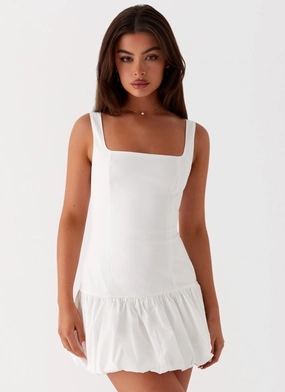 Lexy Mini Dress - Ivory Summer Wardrobe