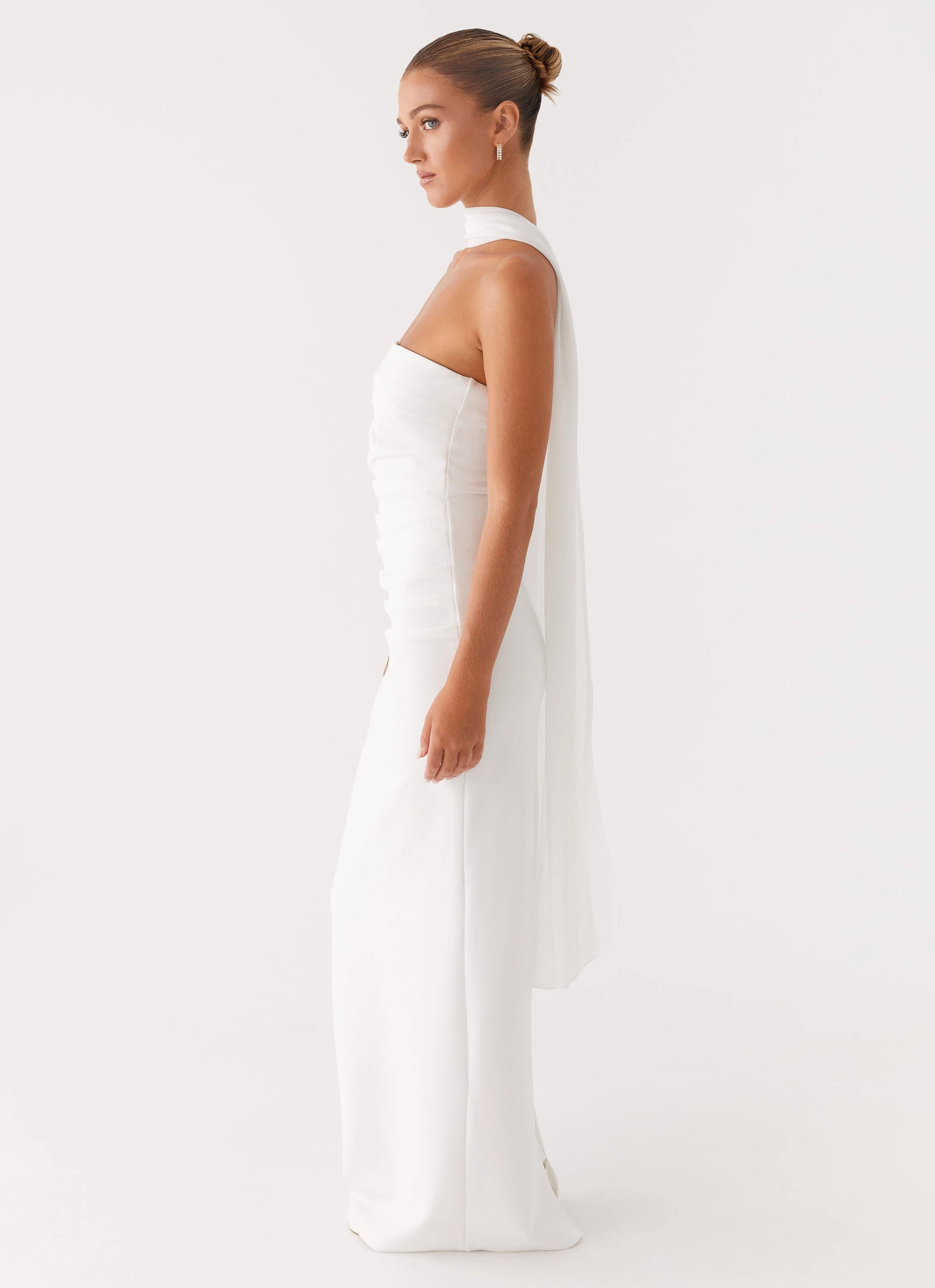 Evening Mood Libra Maxi Dress - White