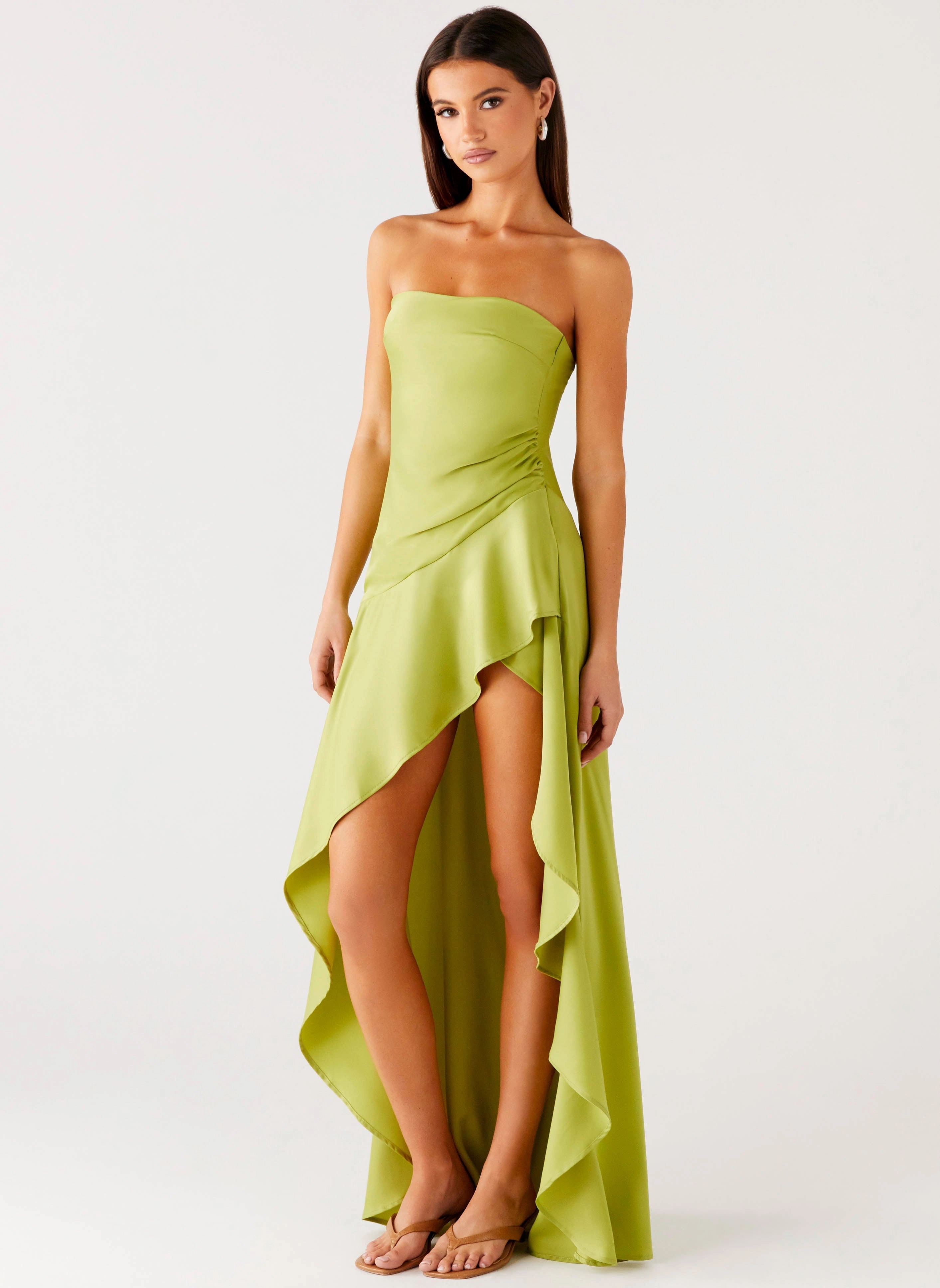 Easy Look Bodie Maxi Dress - Lime