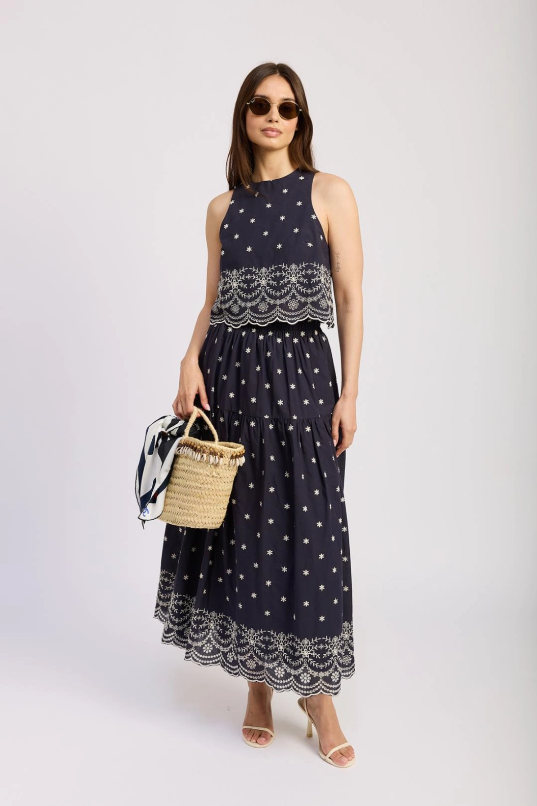 On The Go Seamless construction Nara Maxi Skirt