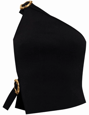 Resource - efficient Cult Gaia Valeria Knit One Shoulder Top