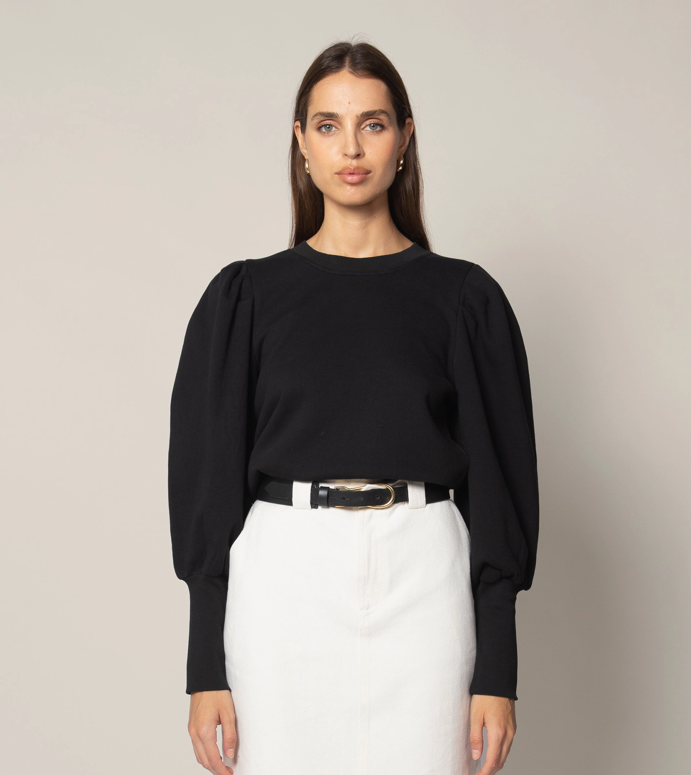 Indi Sweatshirt | Black Fade Resistant Coating OdorResistant Technology