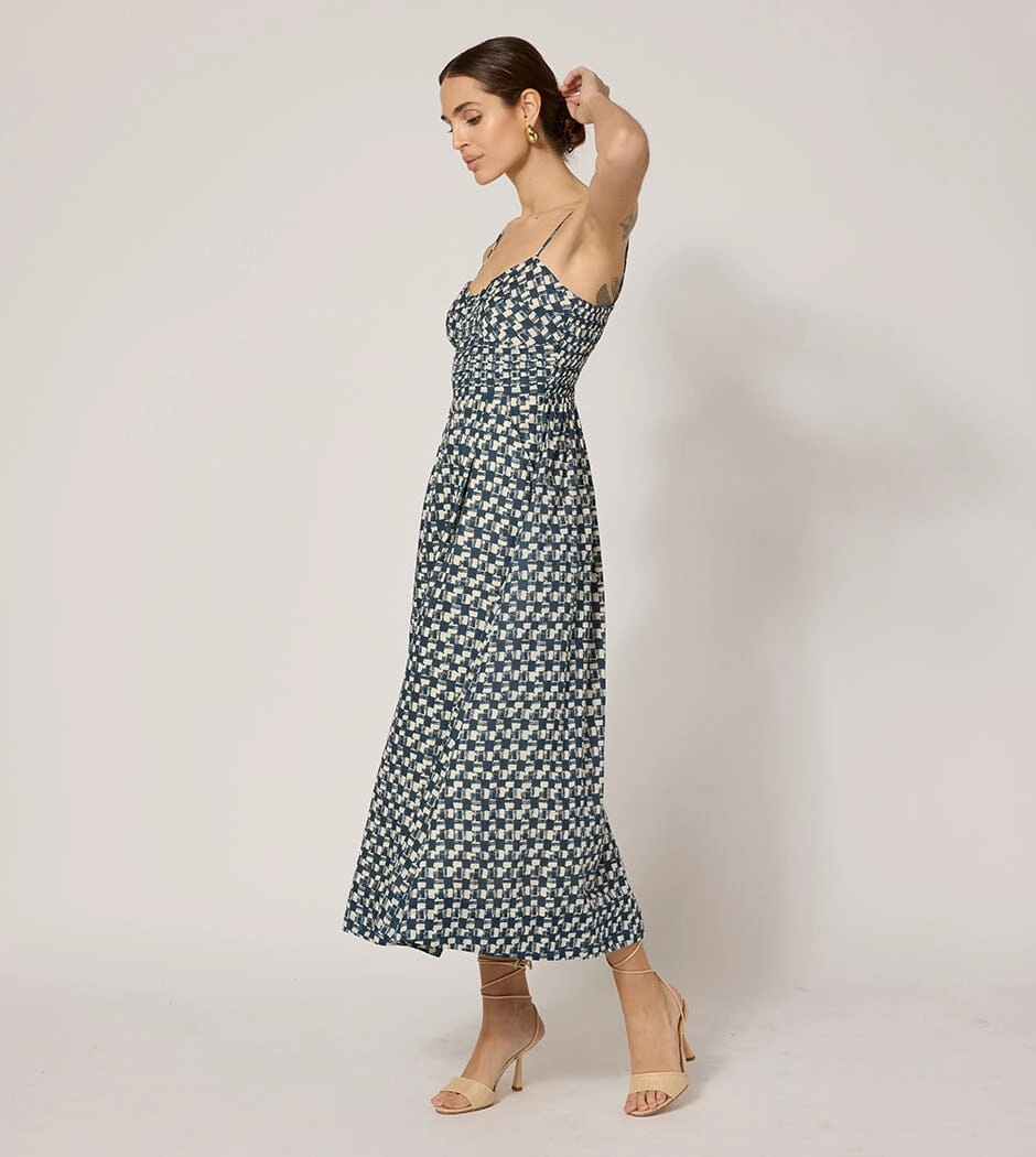 Bohemian style Ione Ankle Dress | Biarritz