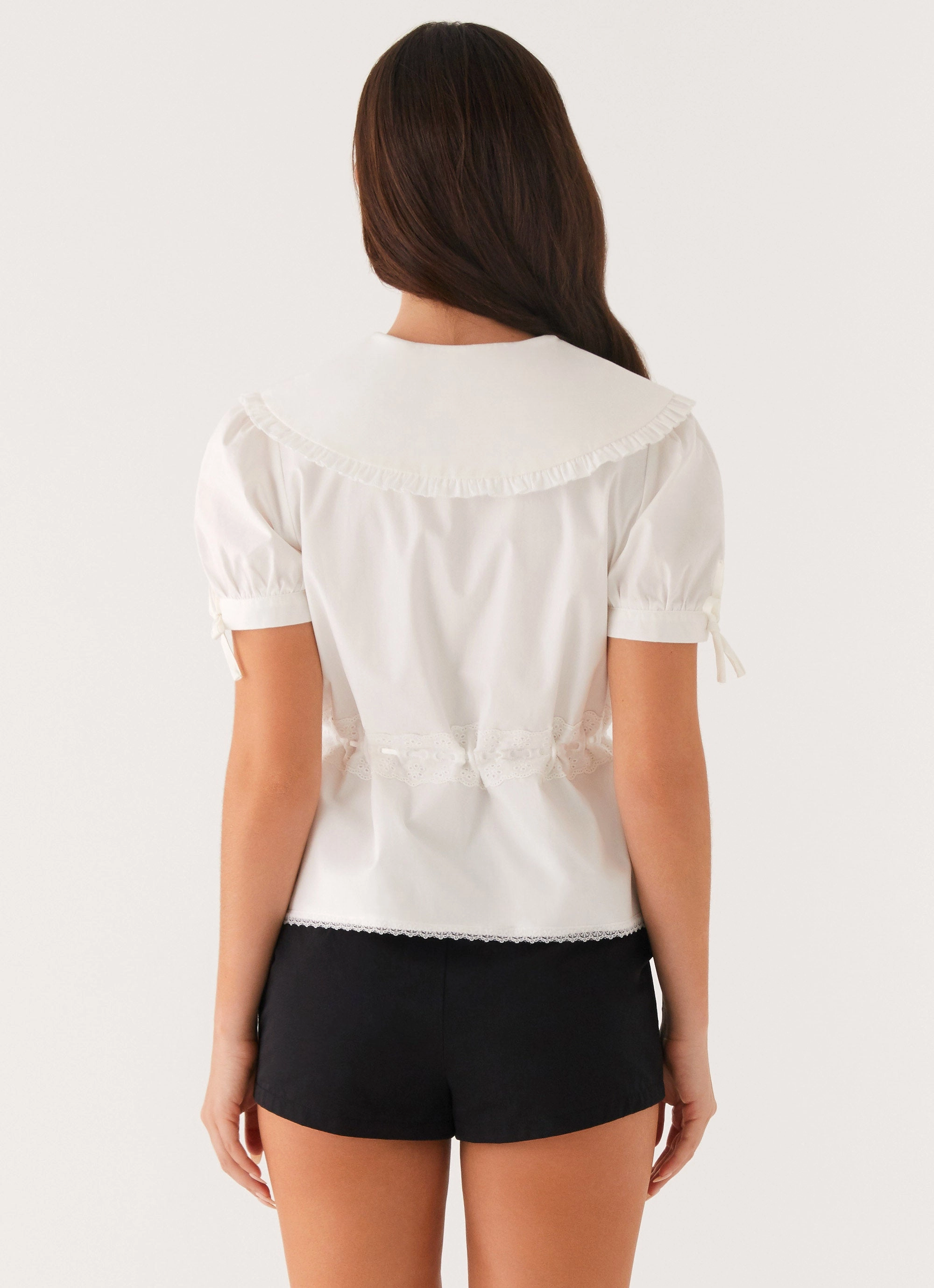 Multi Way Adjustable Fit Summer Wardrobe Valerie Blouse - White