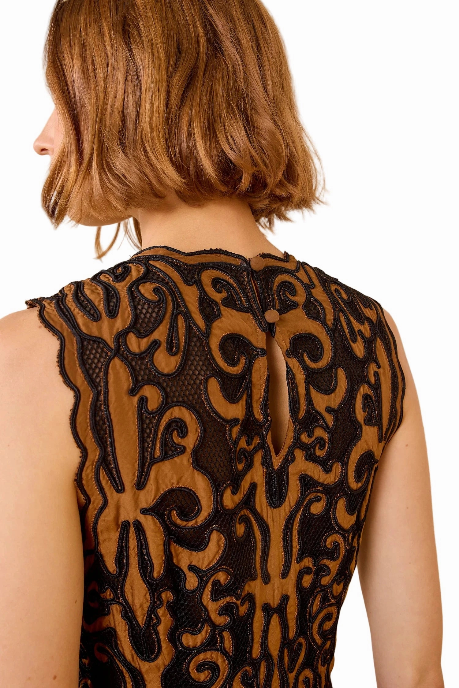 Auryn Dress in Saffron Fashionable Fit