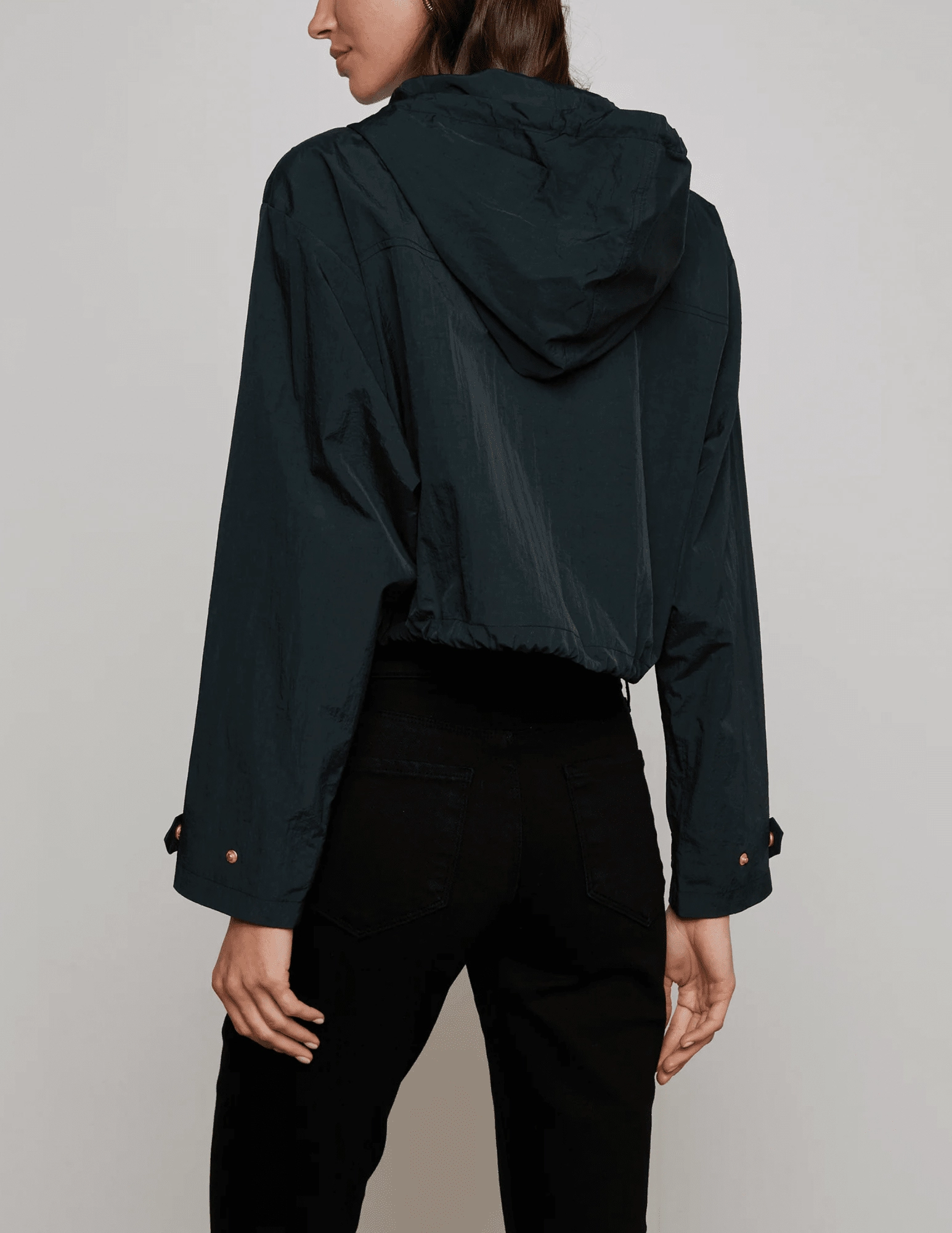 Practical Style L'AGENCE Bronwyn Cropped Windbreaker