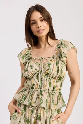 Linden Top Wrinkle Free Texture