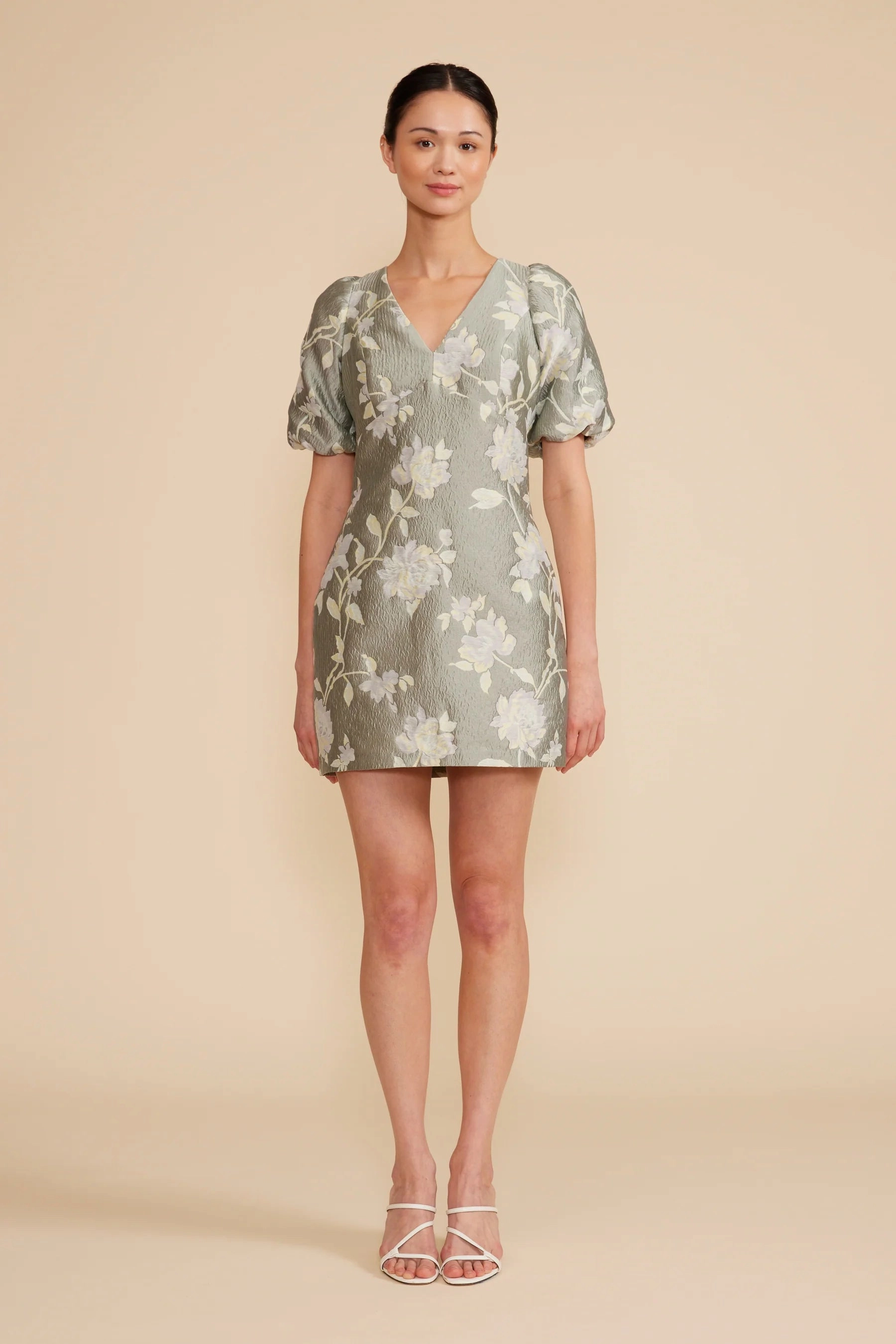 Chic casual Minimalist fit-and-flare Lisana Mini Dress