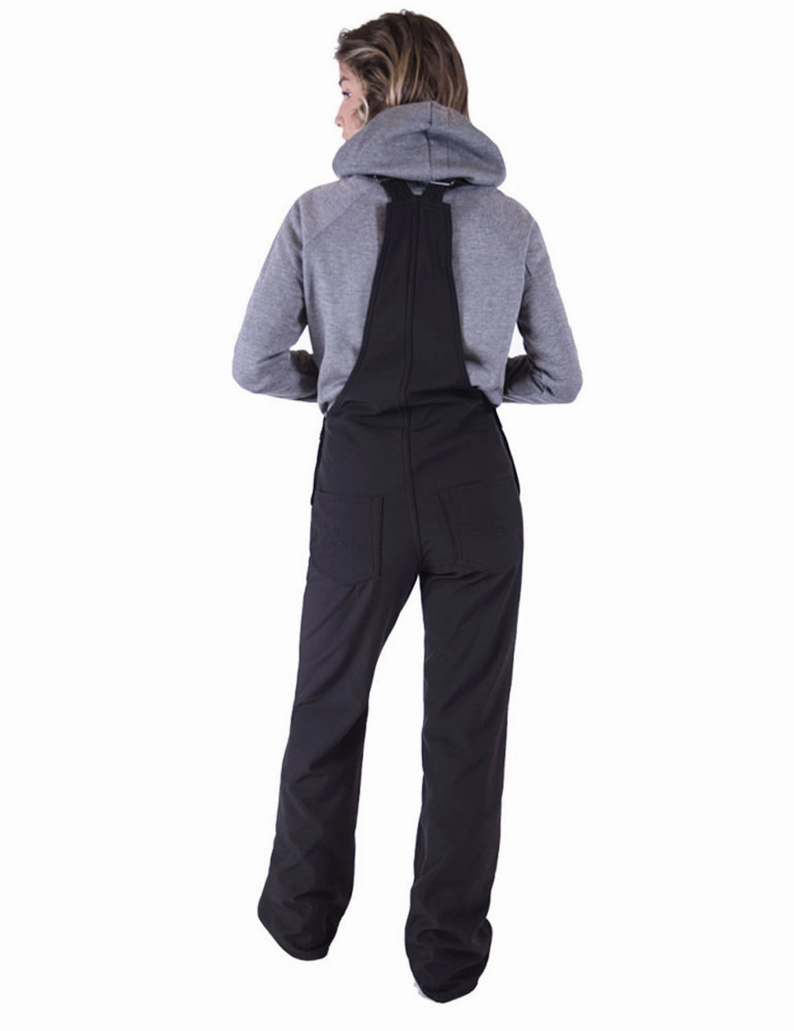 Green Material City Commuter Cowgirl Tuff Womens Work Hard Play Hard Black Nylon Fashion Overall