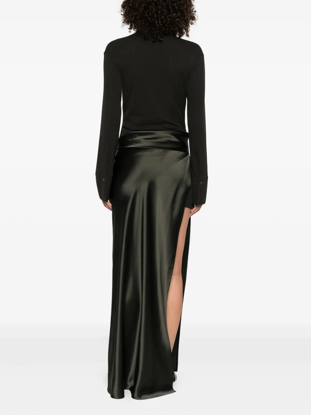 Scylla Dress in Dark Green Timeless Cut Wedding-Guest