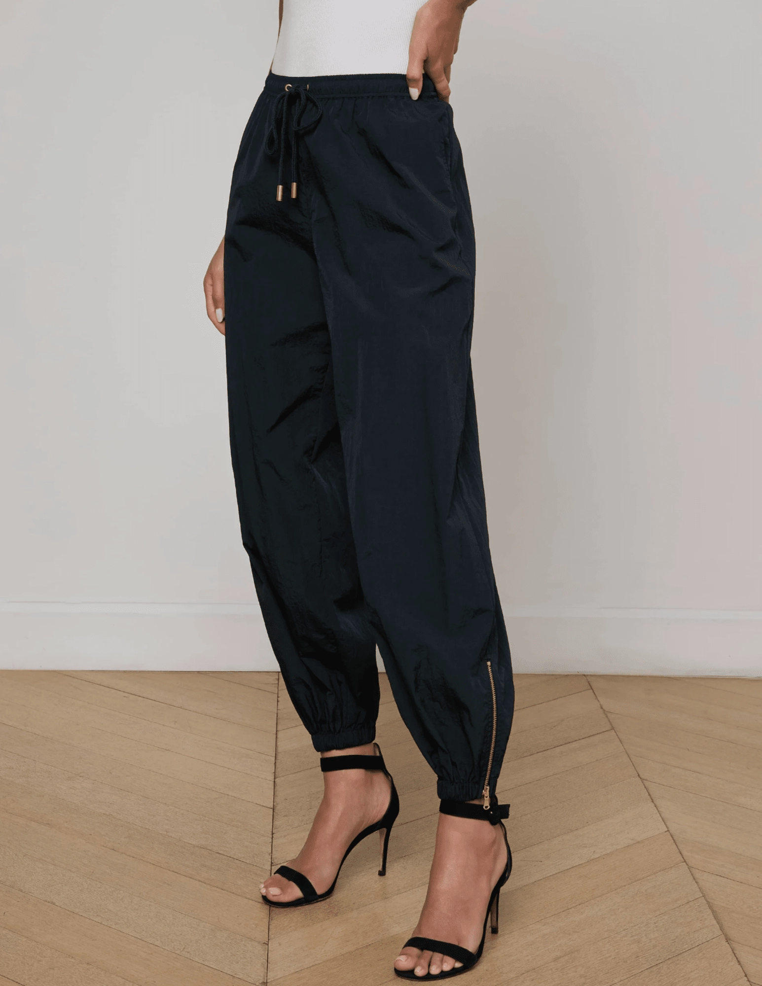 Compression Fit L'AGENCE Mariko Zipper Jogger