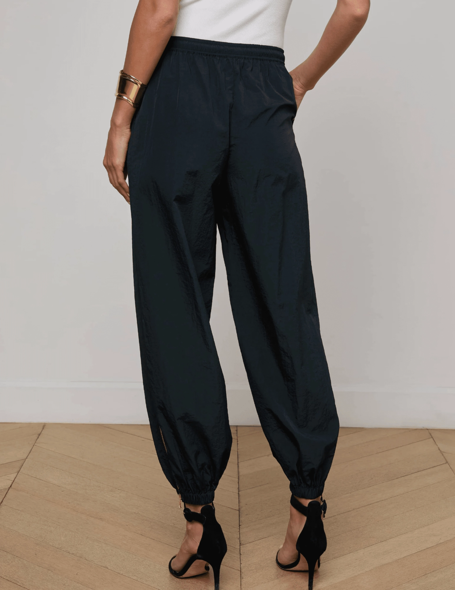 L'AGENCE Mariko Zipper Jogger Office Wear Premium Look